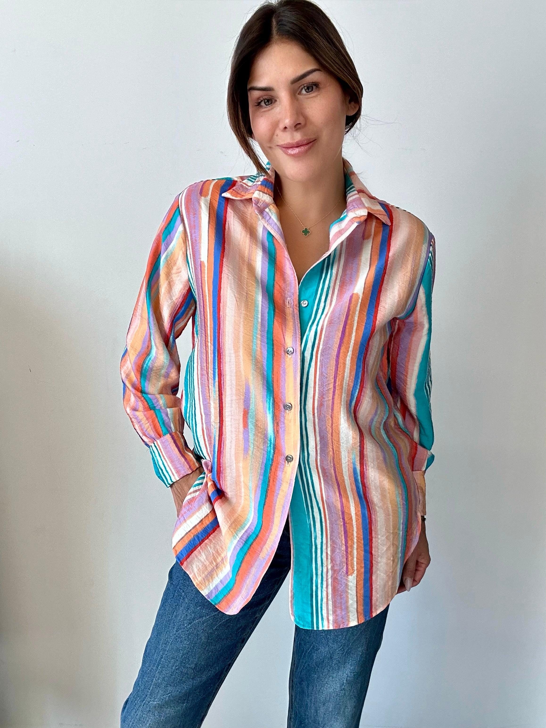 Vicente Button Up Blouse