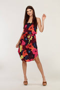 Cheri Stretch Tube Belted Dress-FINAL SALE