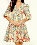 Cynda Twist Poplin Dress-FINAL SALE