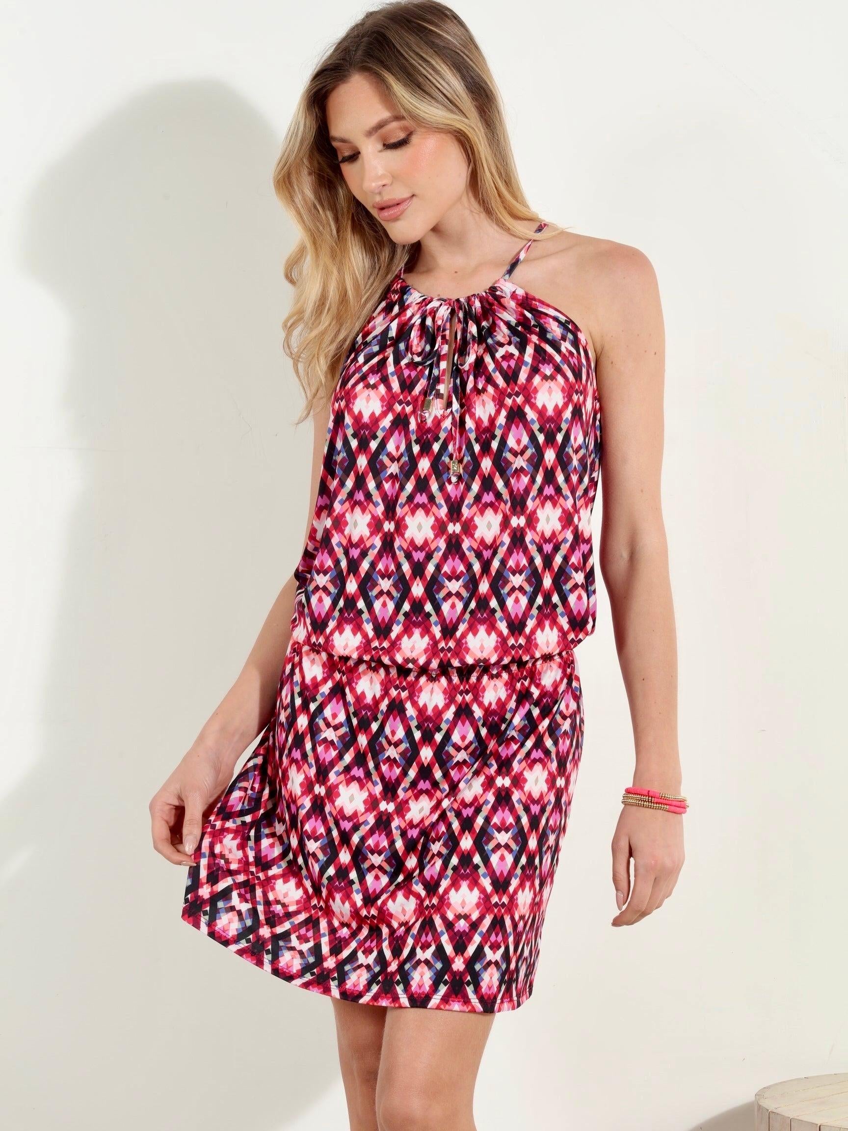 Gracie Front Tie Dress-BEST SELLER