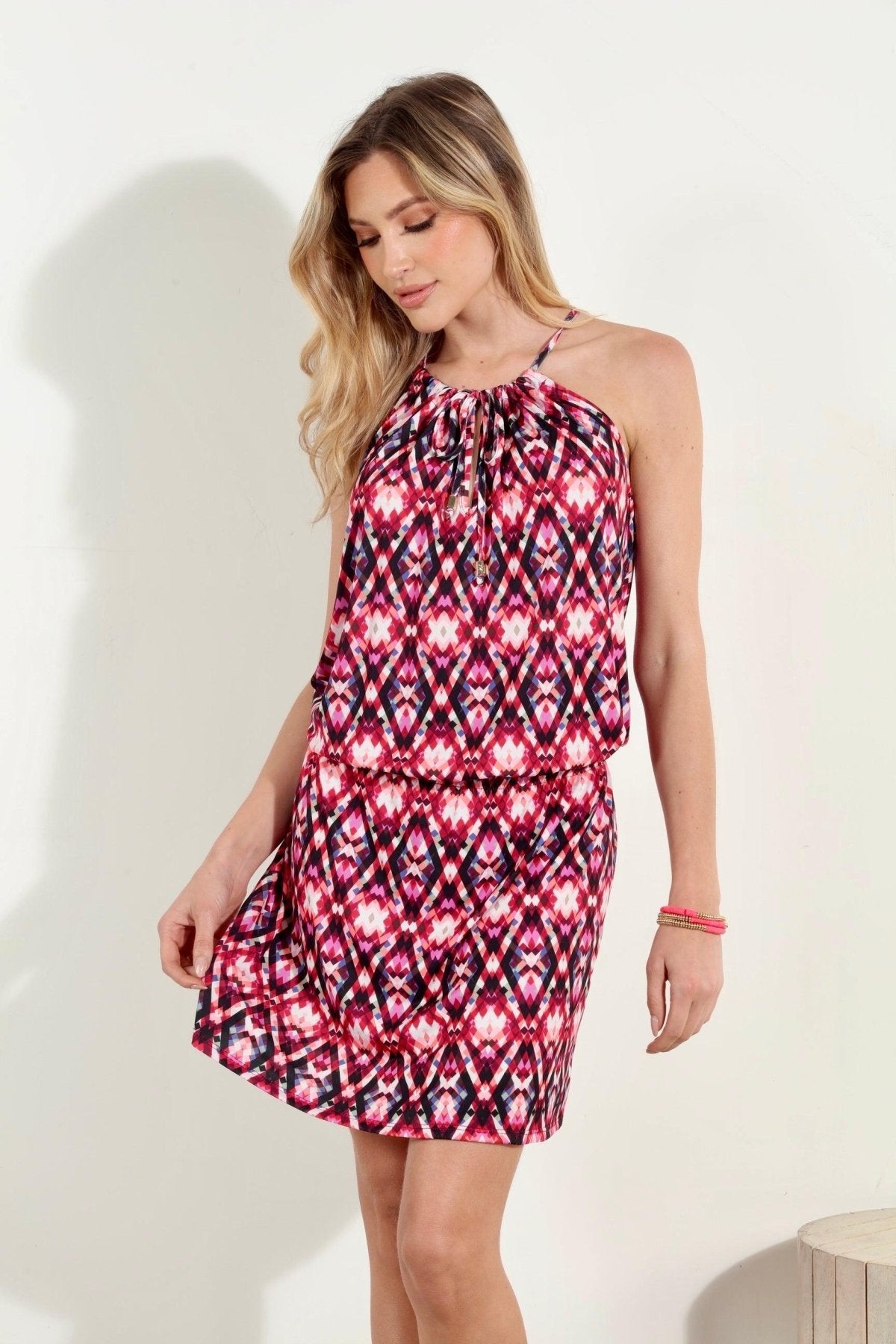 Gracie Front Tie Dress-BEST SELLER