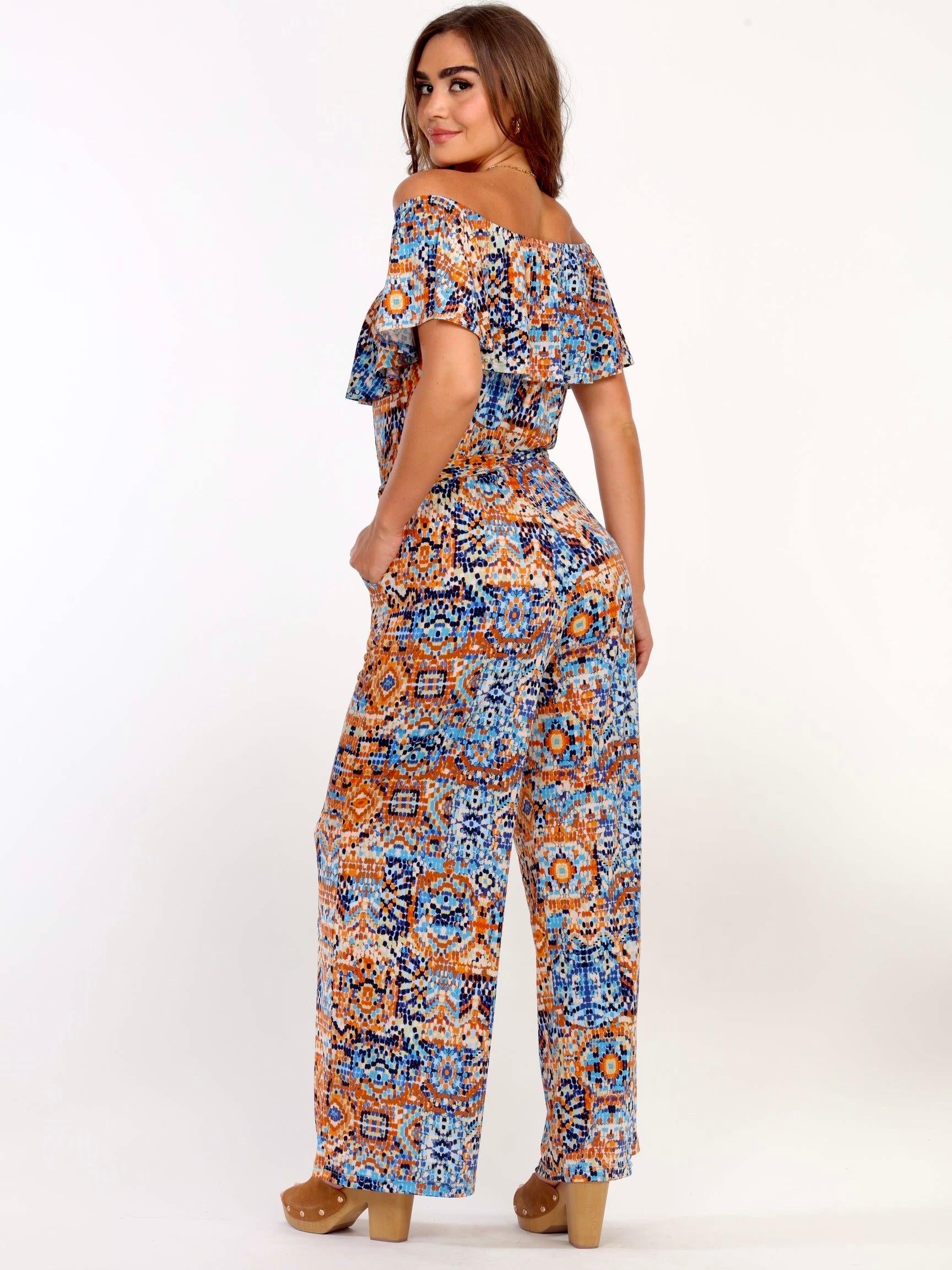Detra Ruffle Tube Jumpsuit- FINAL SALE