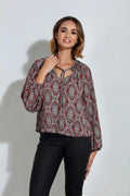 Shanae Smocked Neck Top-FINAL SALE
