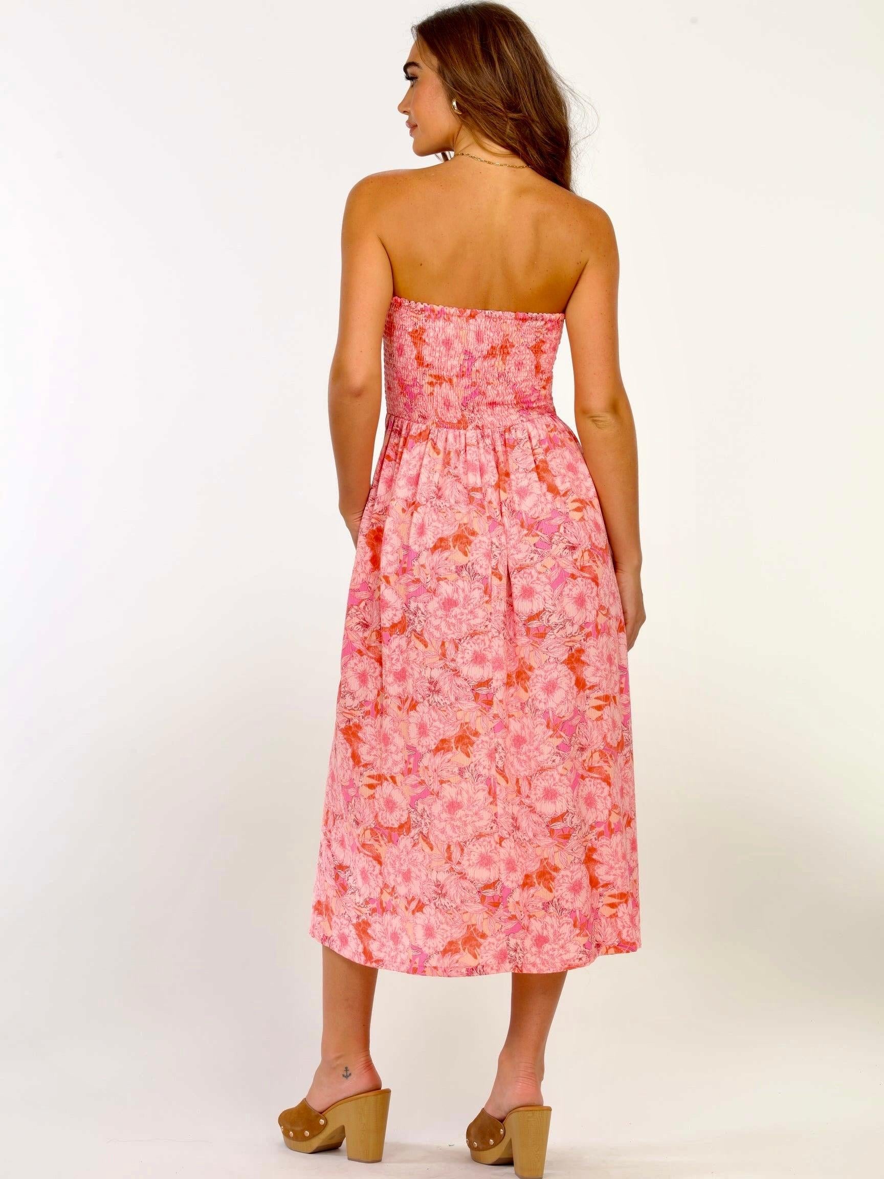 Nikolina Smocked Tube Midi Dress/Skirt- FINAL SALE