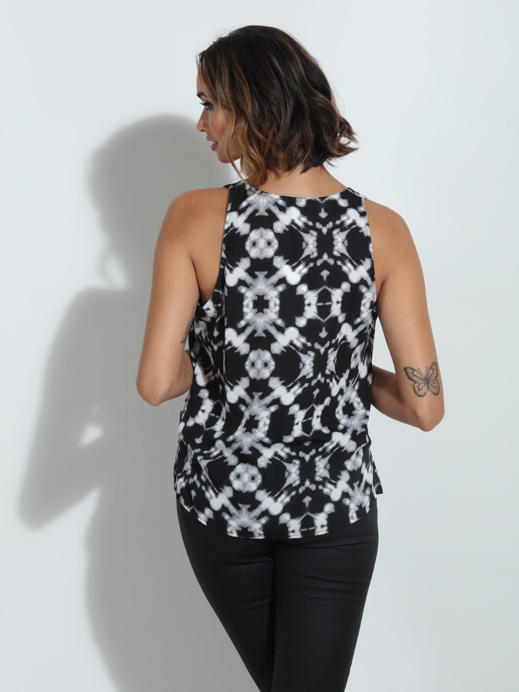 Lindsay Sleeveless Woven Tank-FINAL SALE