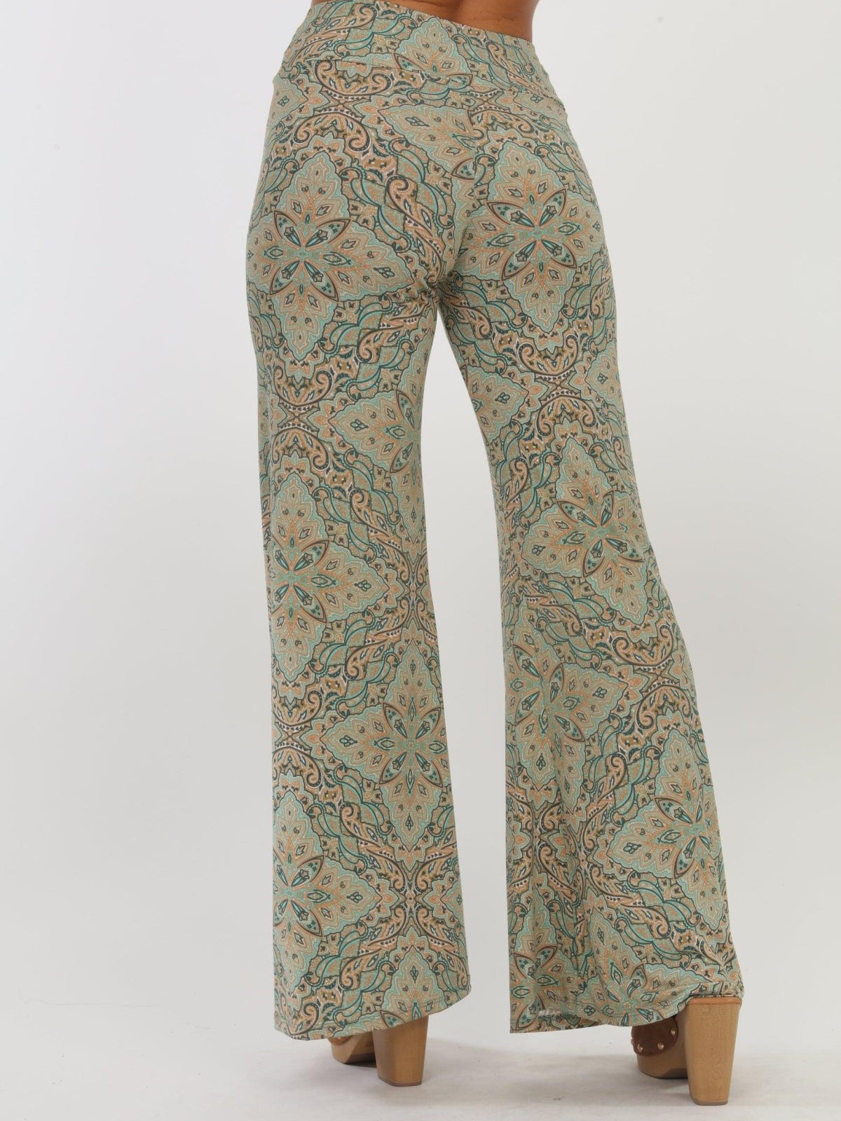 Neema Stretch Wide Leg Pants-FINAL SALE