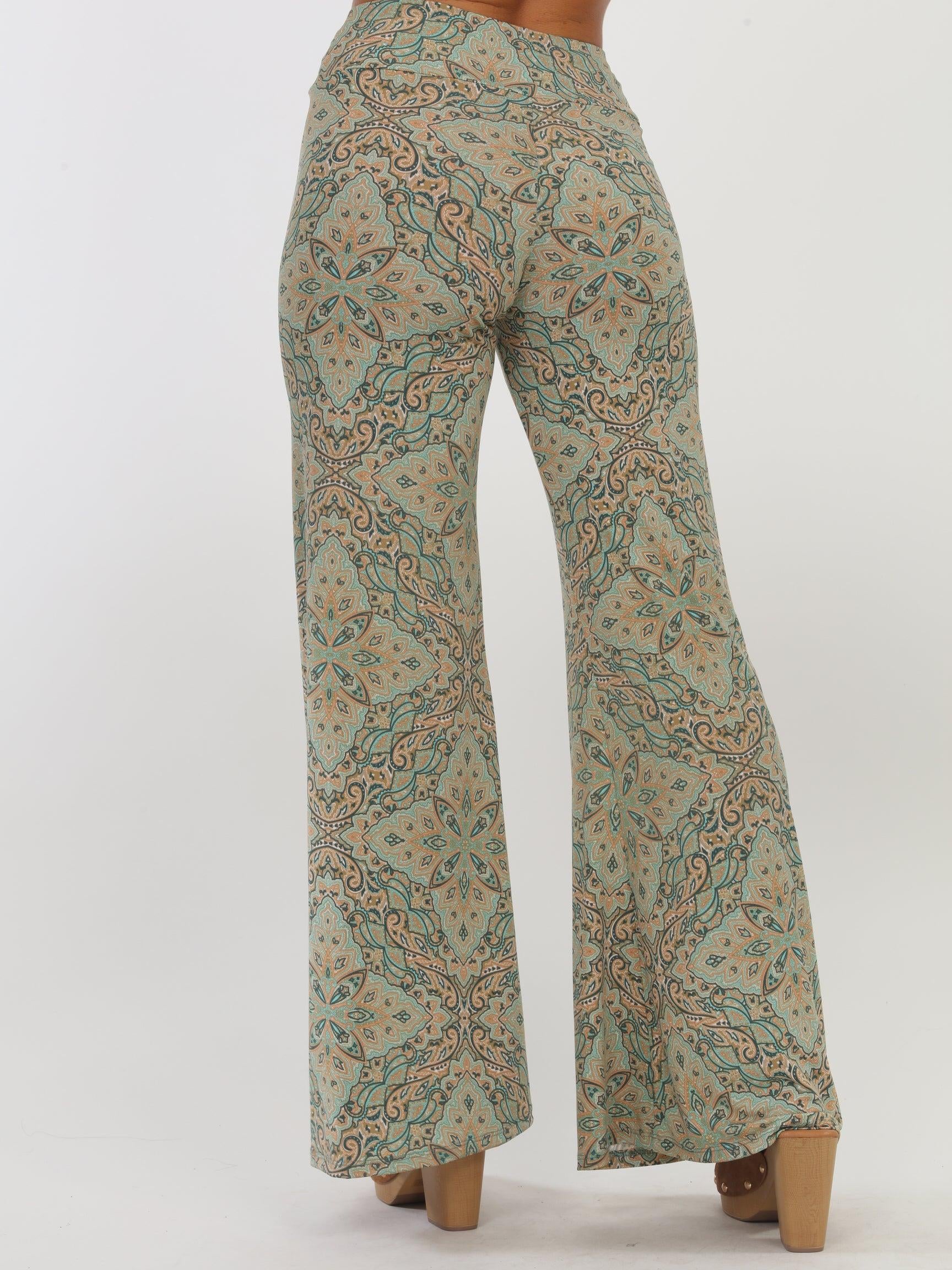 Neema Stretch Wide Leg Pants-FINAL SALE
