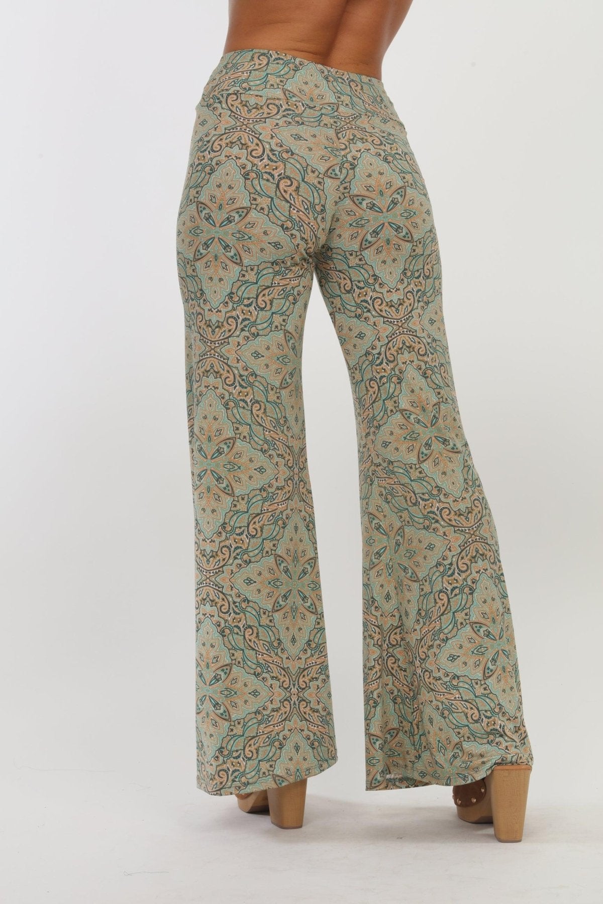 Neema Stretch Wide Leg Pants-FINAL SALE