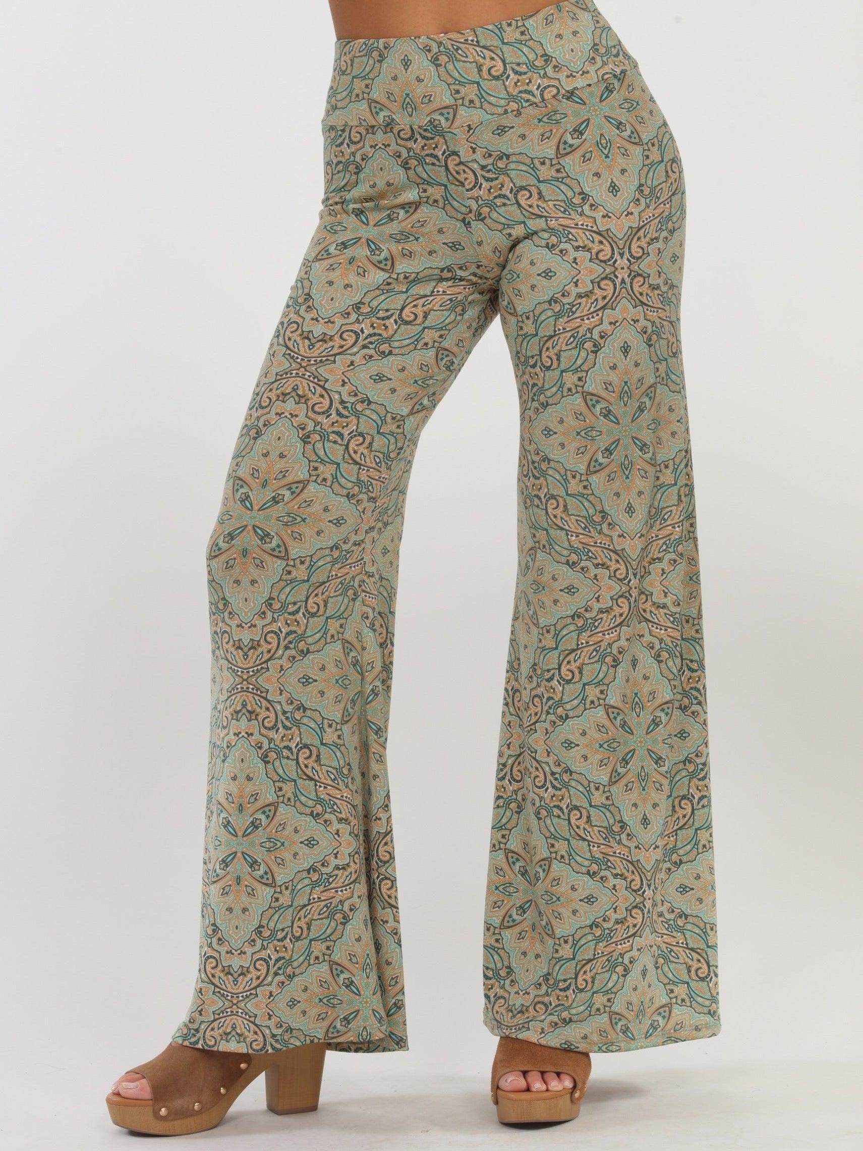 Neema Stretch Wide Leg Pants-FINAL SALE