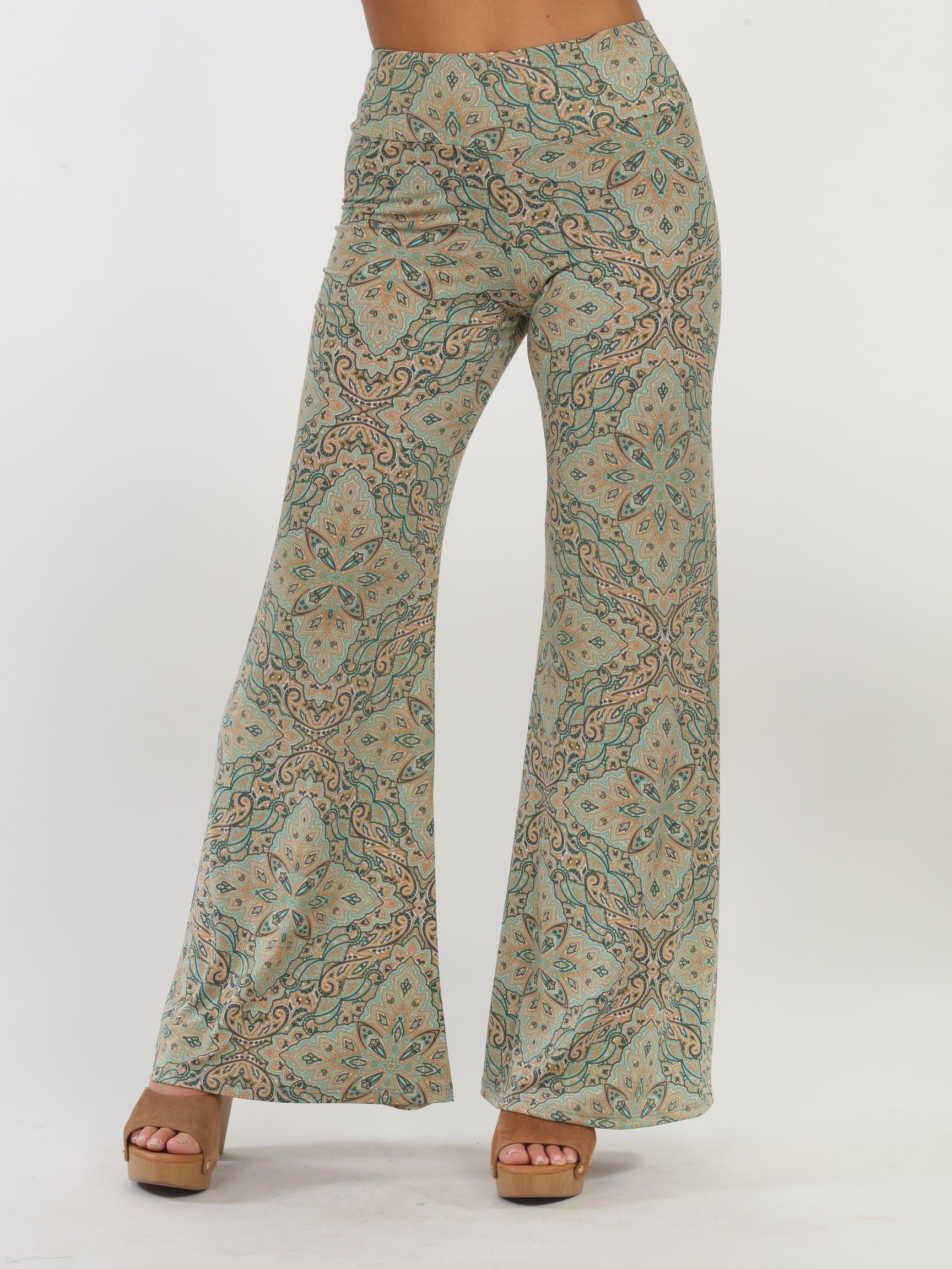 Neema Stretch Wide Leg Pants-FINAL SALE