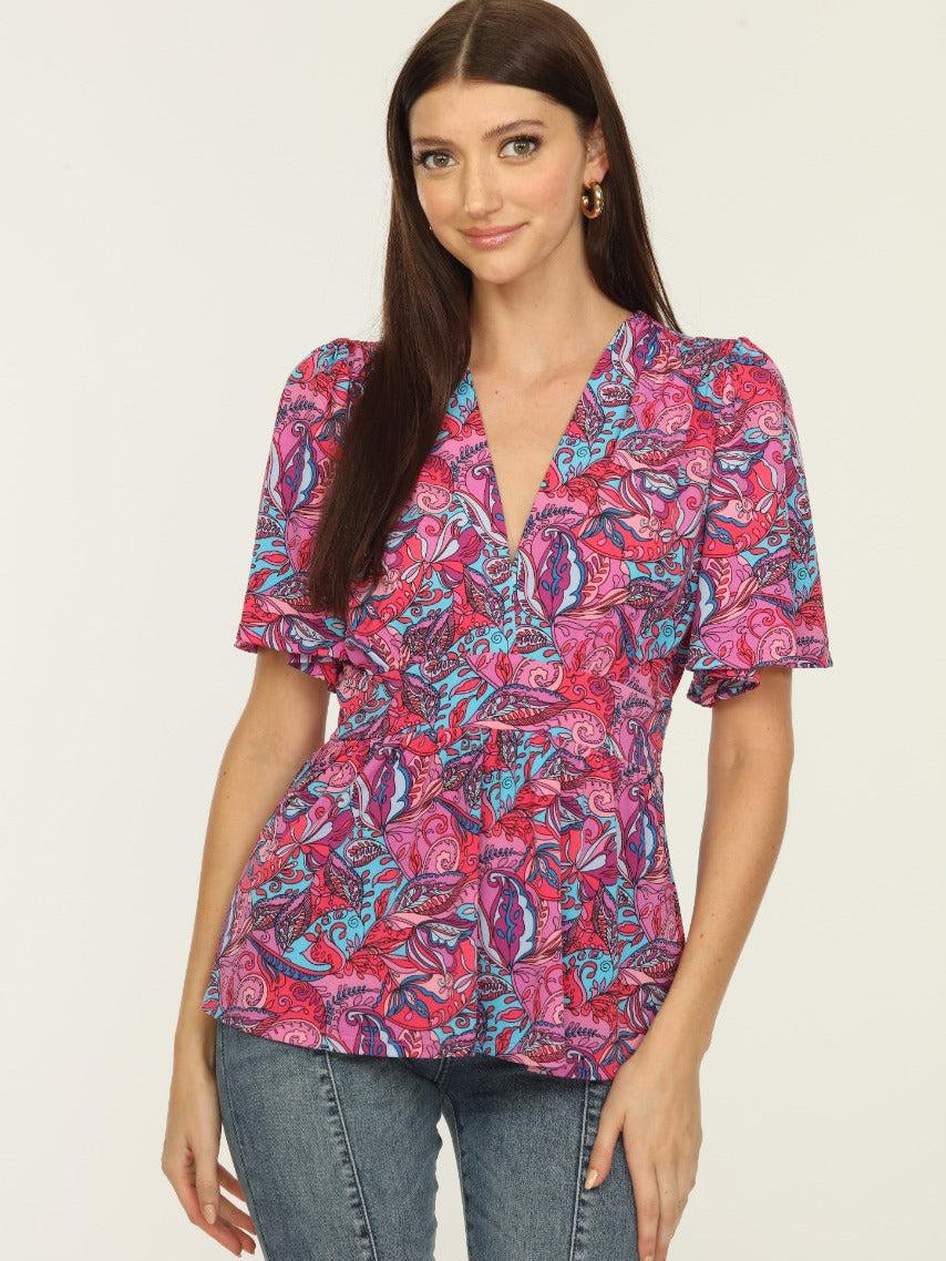Shaye Deep V Top-FINAL SALE