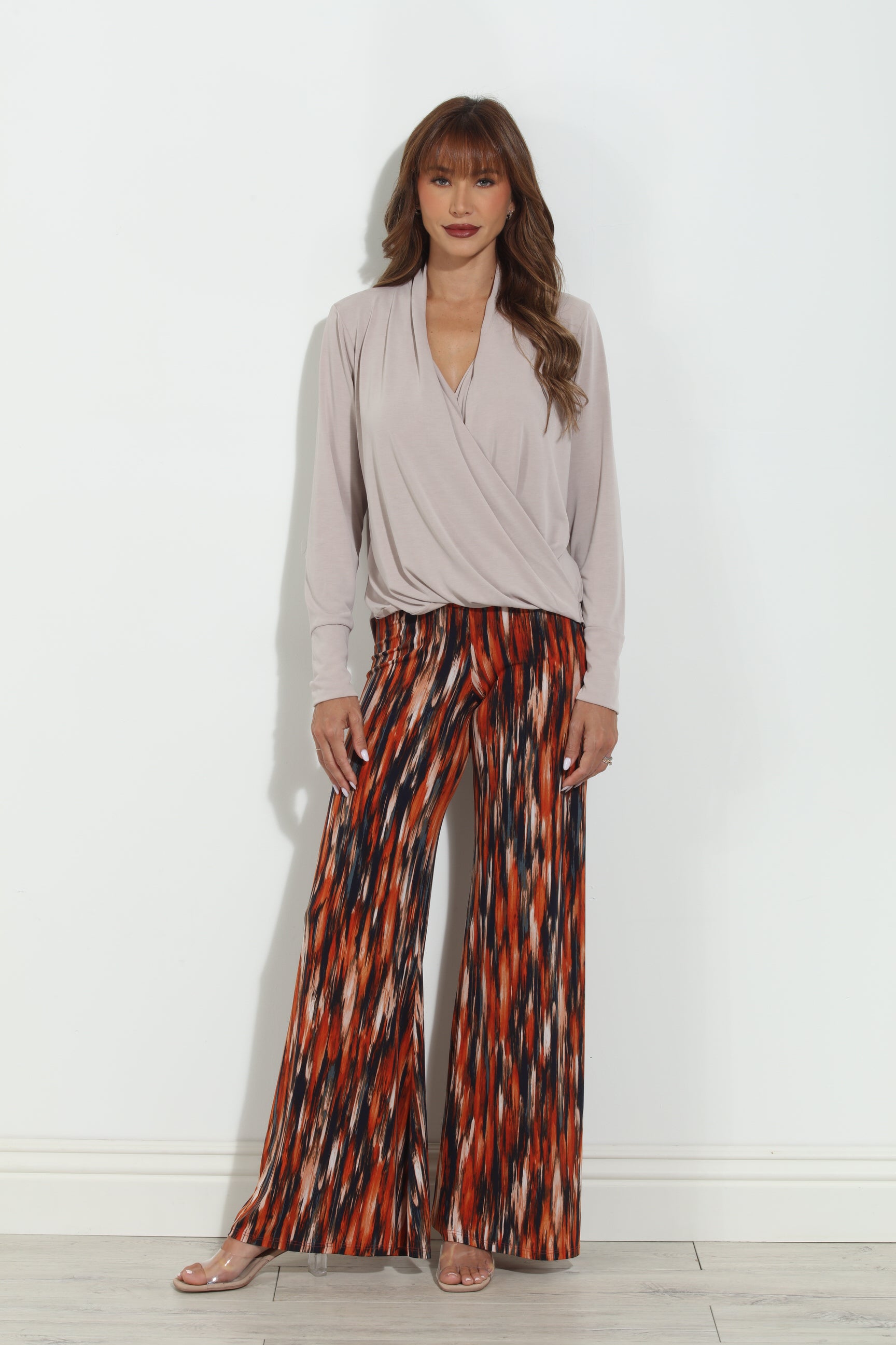Zion Stretch Wide Leg Pants-BEST SELLER