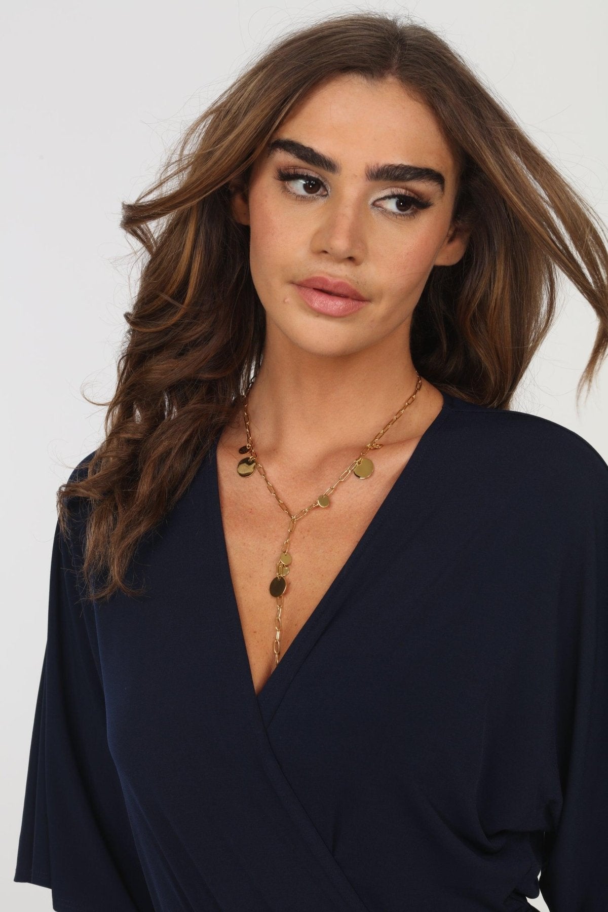 Zara Dot Necklace - 18k Gold Plated