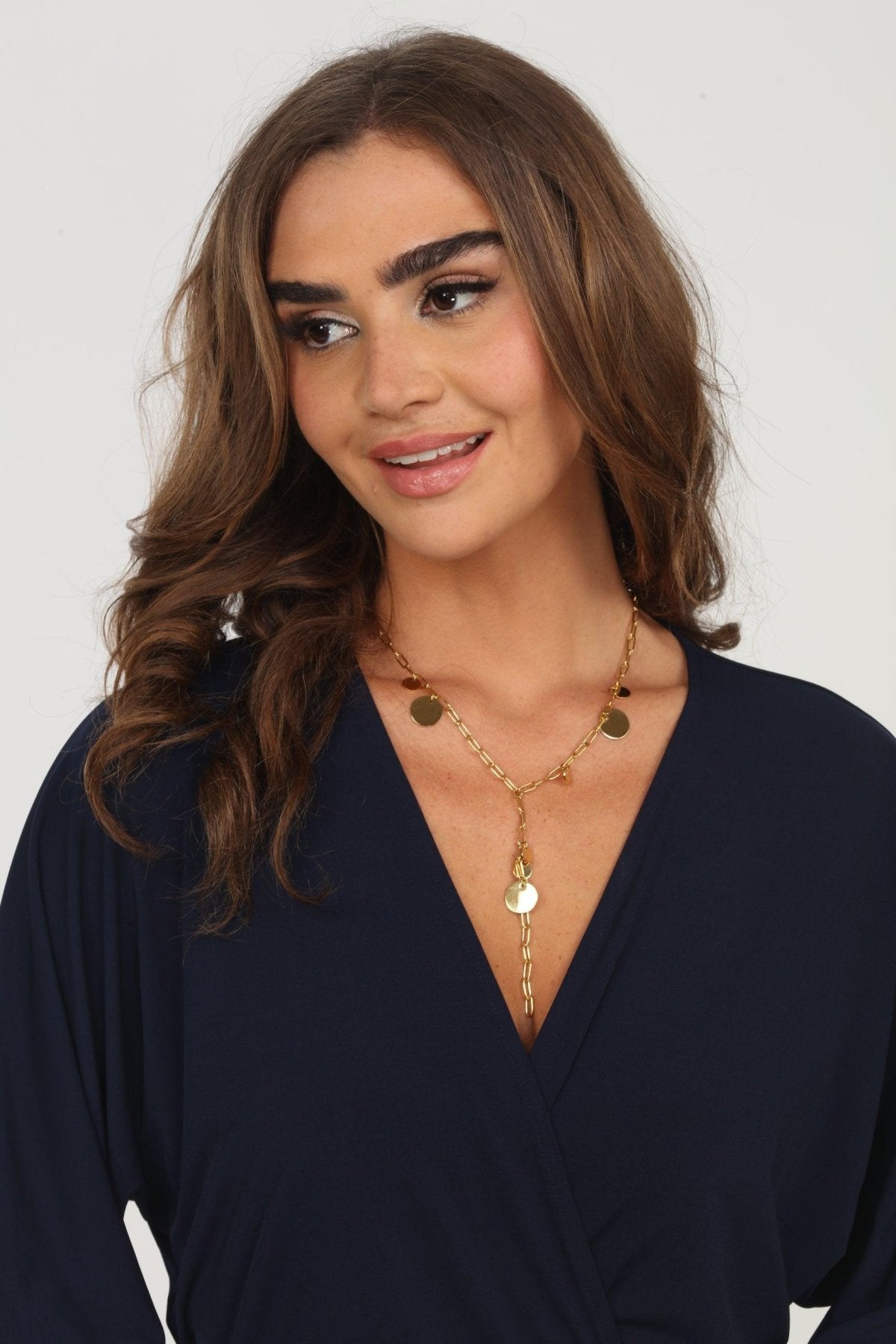 Zara Dot Necklace - 18k Gold Plated