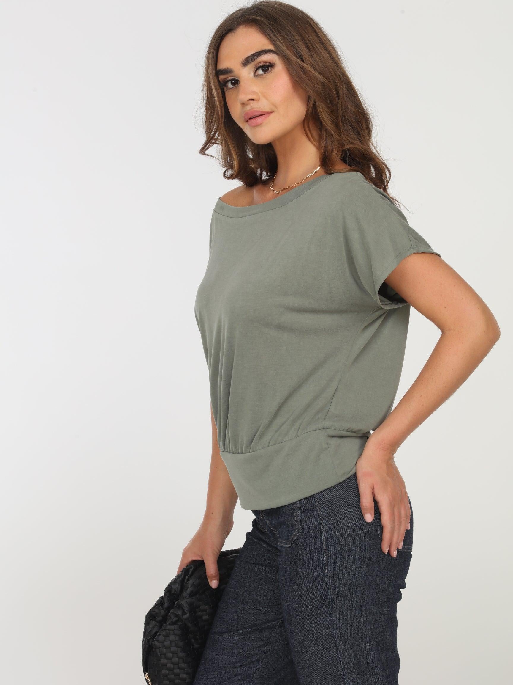 Verdina Cupro OTS Top
