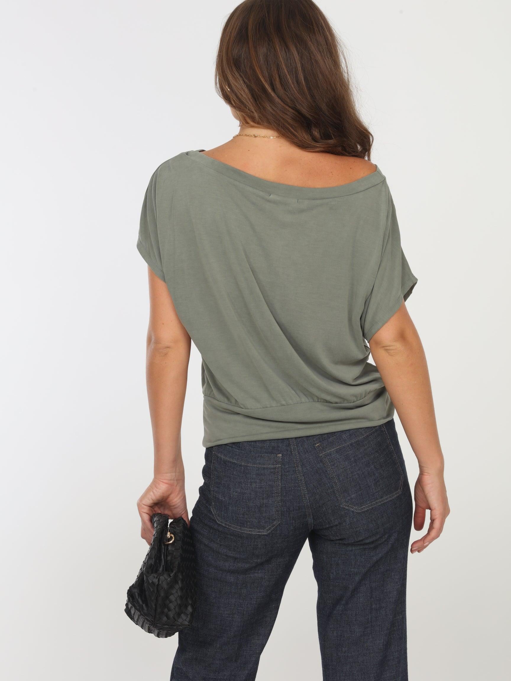 Verdina Cupro OTS Top