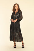 Manda Raglan Chiffon Maxi Dress-FINAL SALE