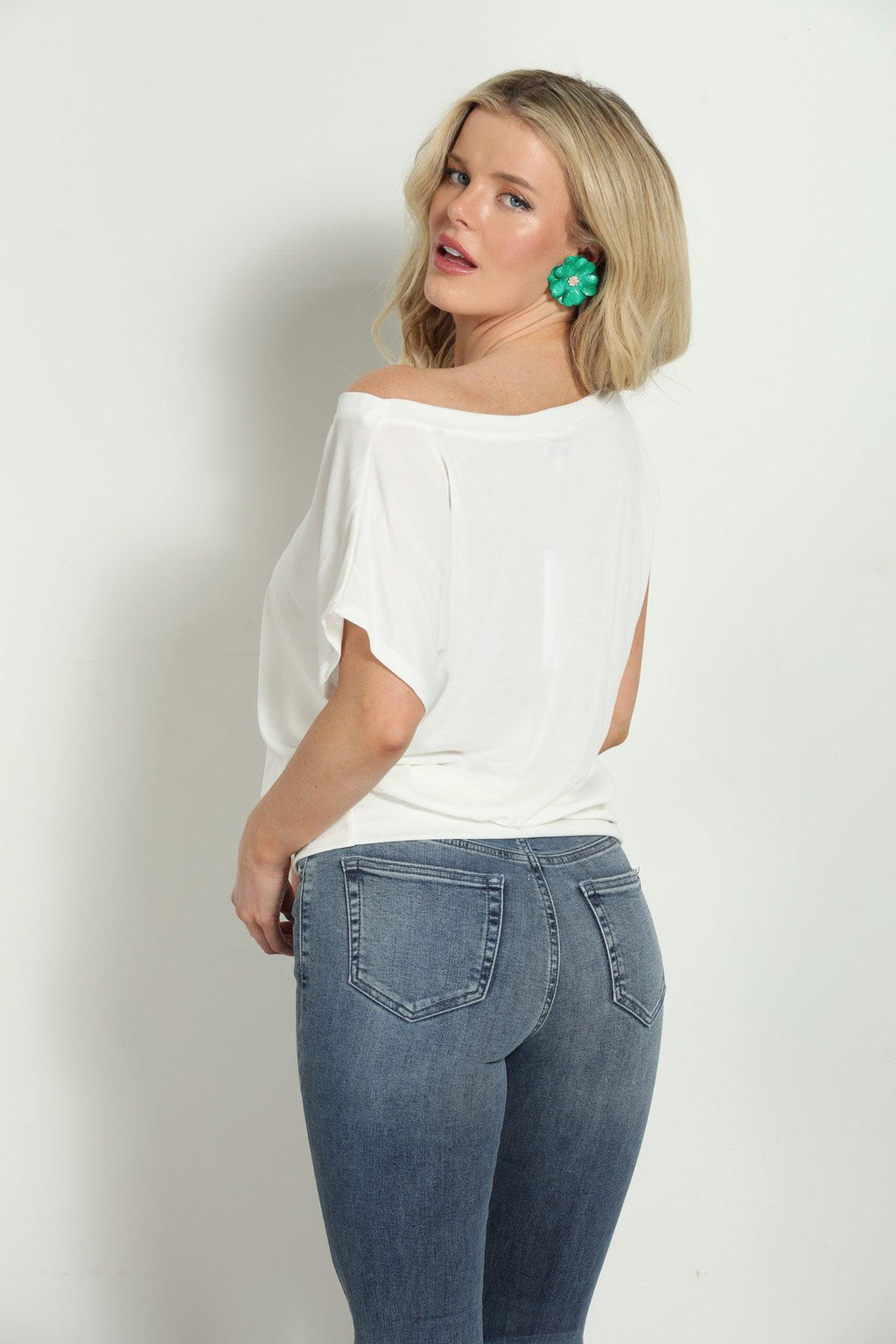 Ivory Cupro OTS Top-BEST SELLER