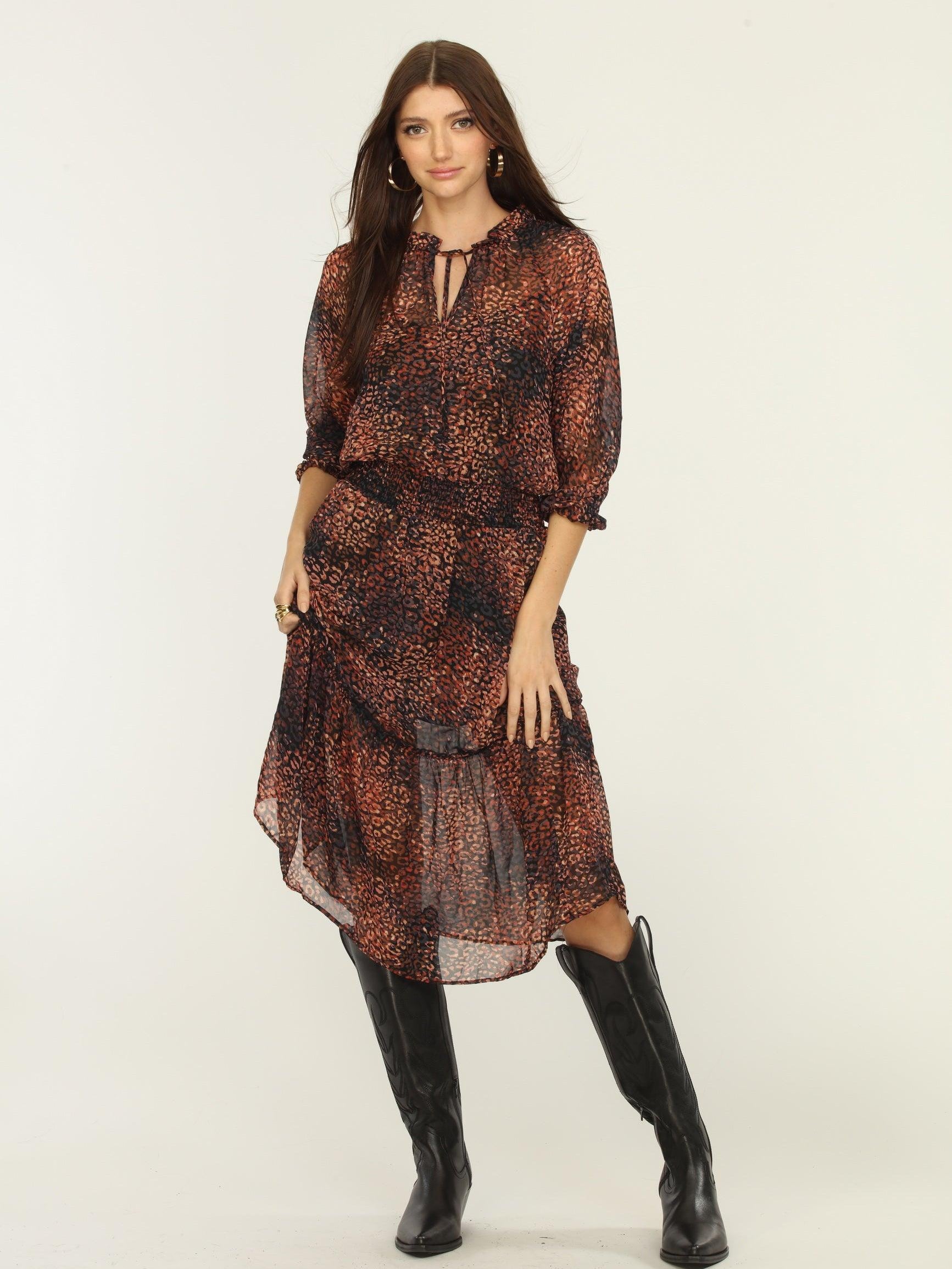 Autumn MIDI Dress-FINAL SALE