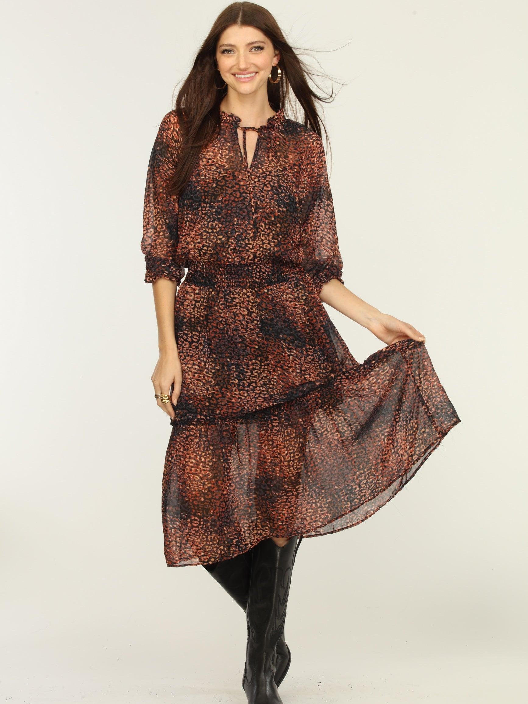 Autumn MIDI Dress-FINAL SALE