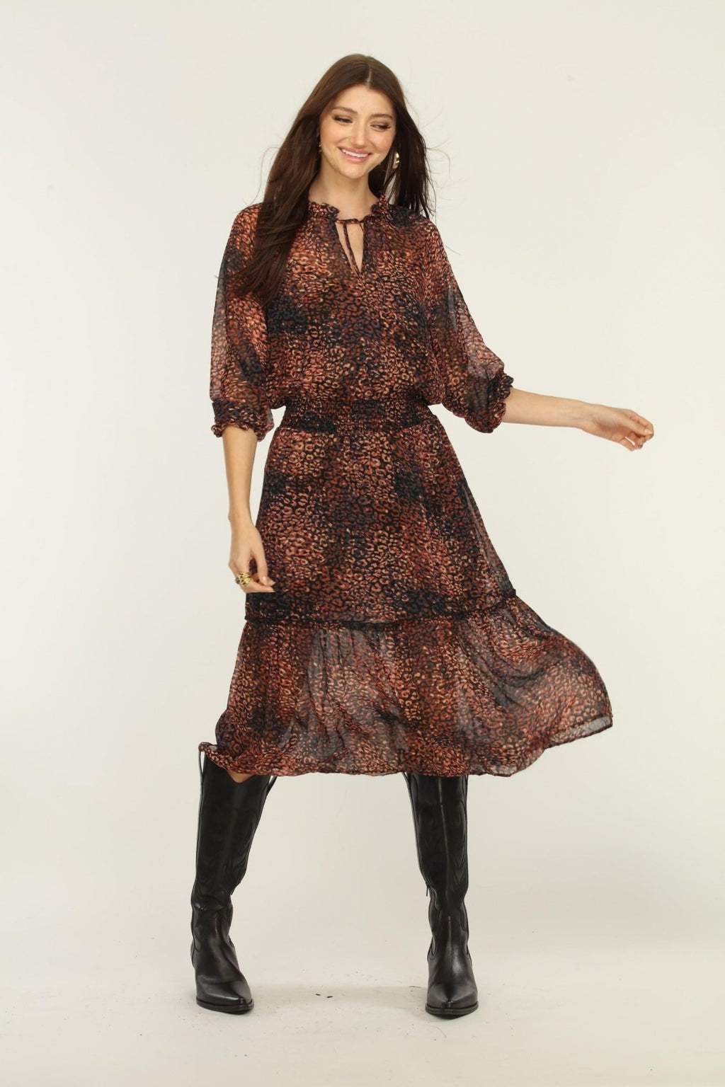 Autumn MIDI Dress-FINAL SALE