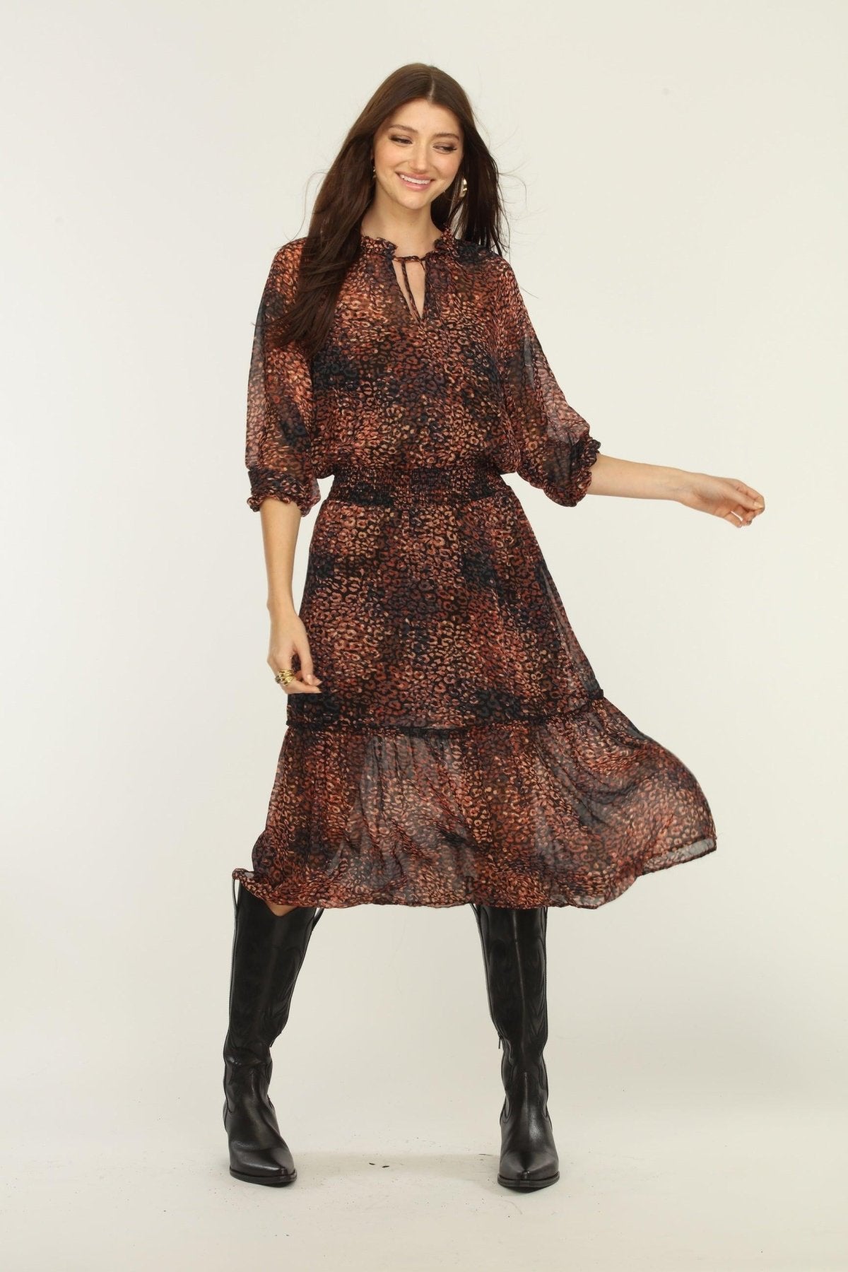 Autumn MIDI Dress-FINAL SALE