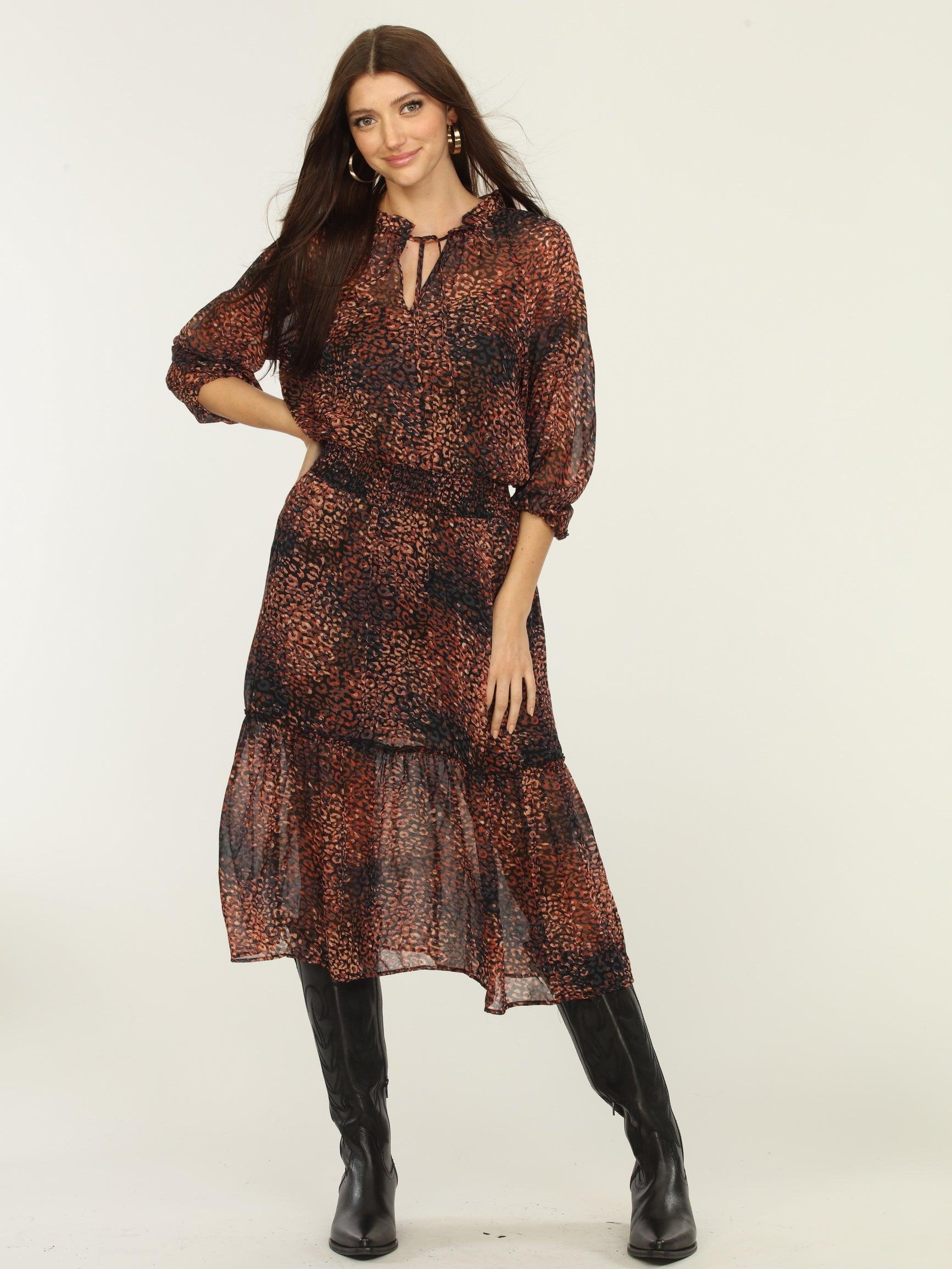 Autumn MIDI Dress-FINAL SALE