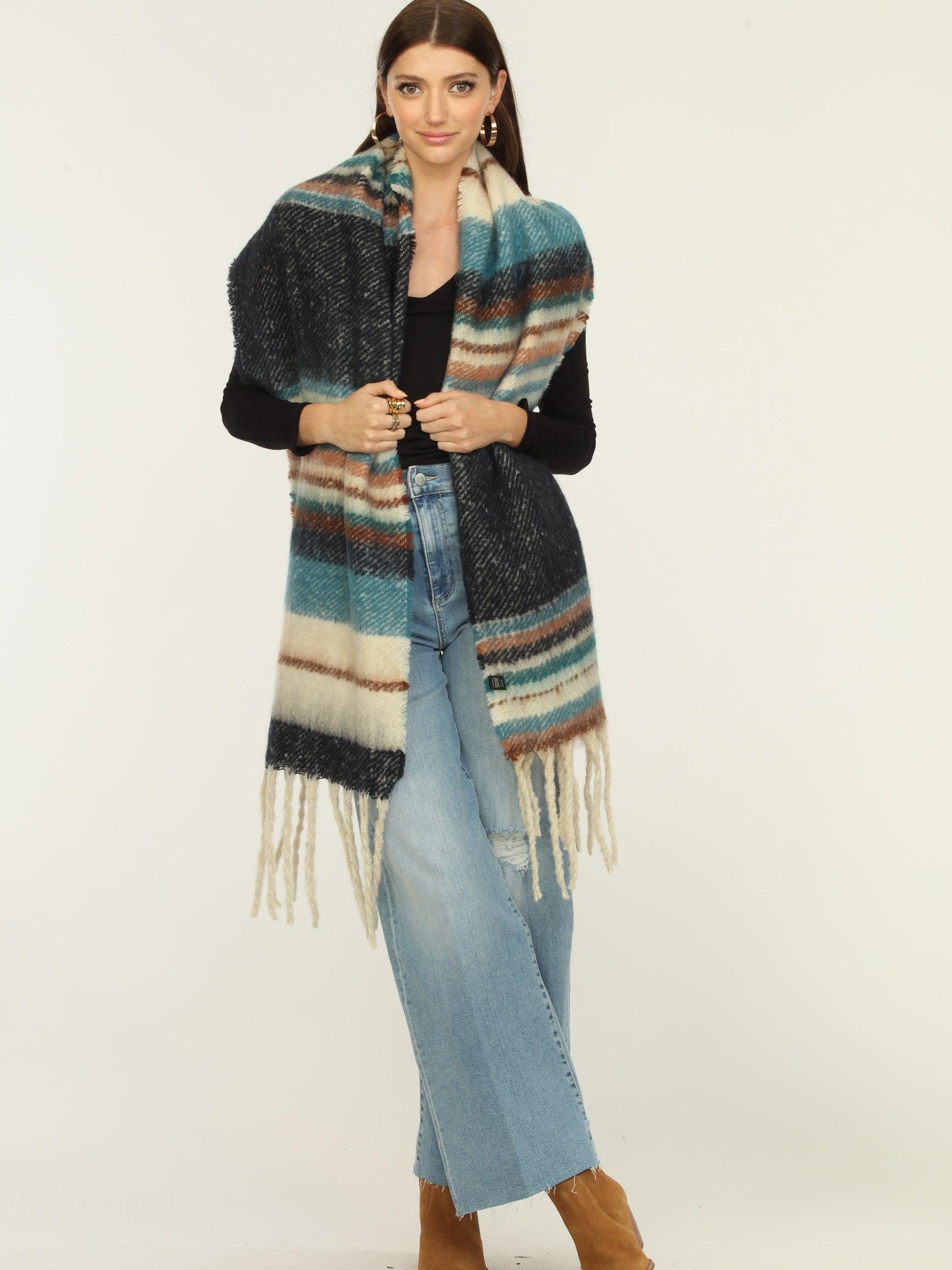 Level 99 Weekend Wide Leg Pant-Medium Wash-FINAL SALE