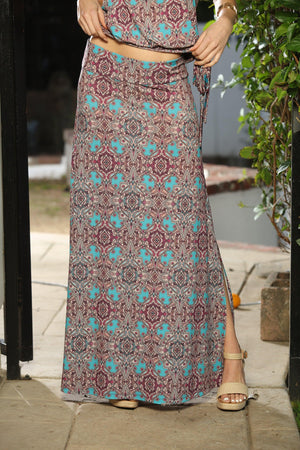 Claudia Stretch Maxi Skirt-FINAL SALE