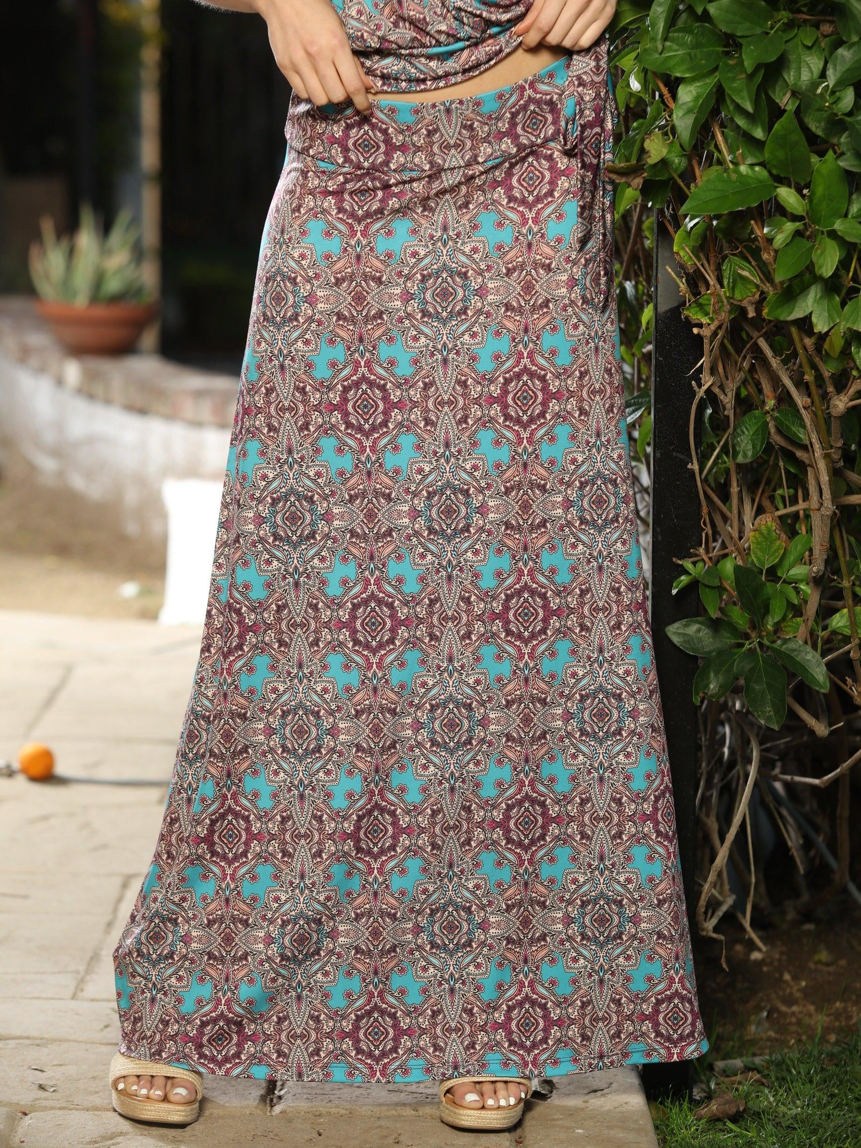 Claudia Stretch Maxi Skirt-FINAL SALE
