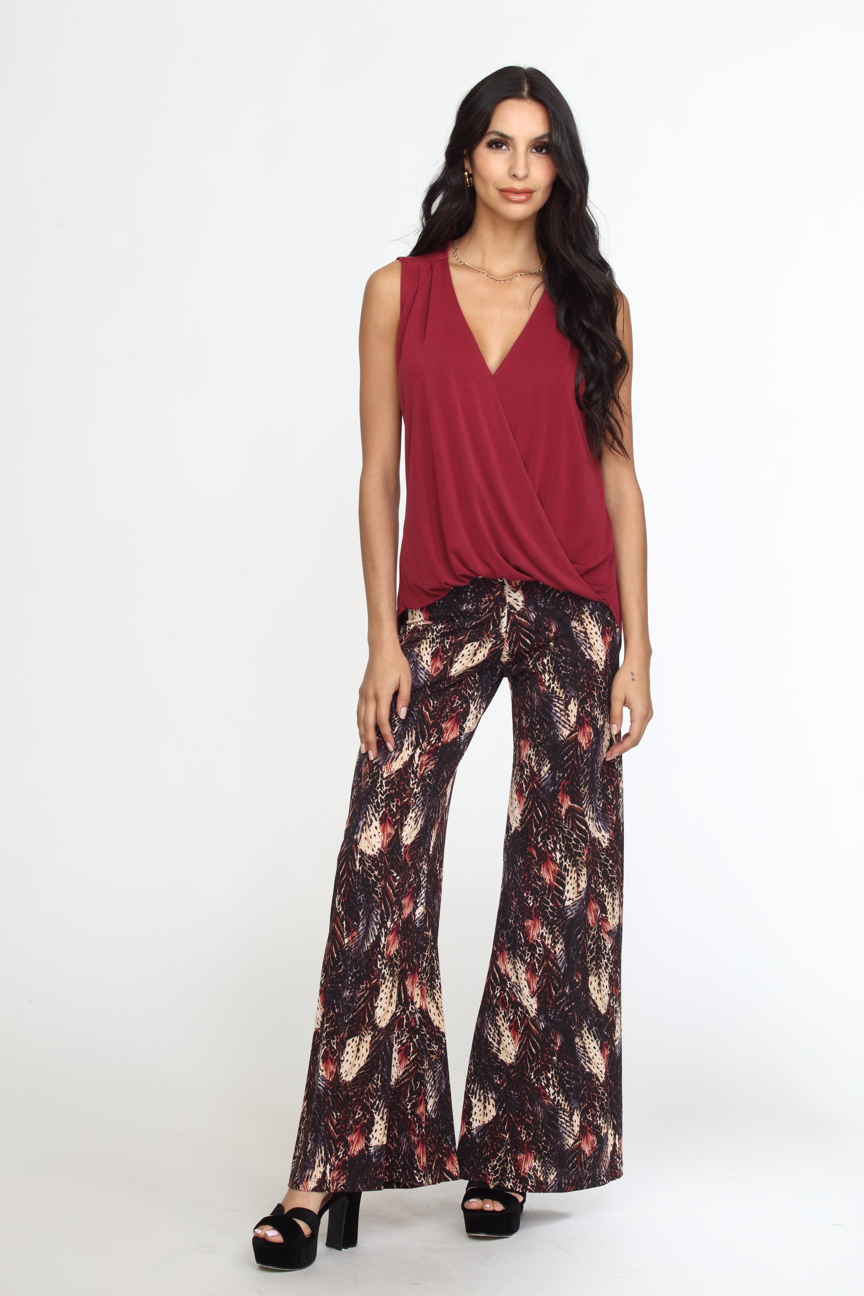 Roanoke Stretch Flare Leg Pants - FINAL SALE