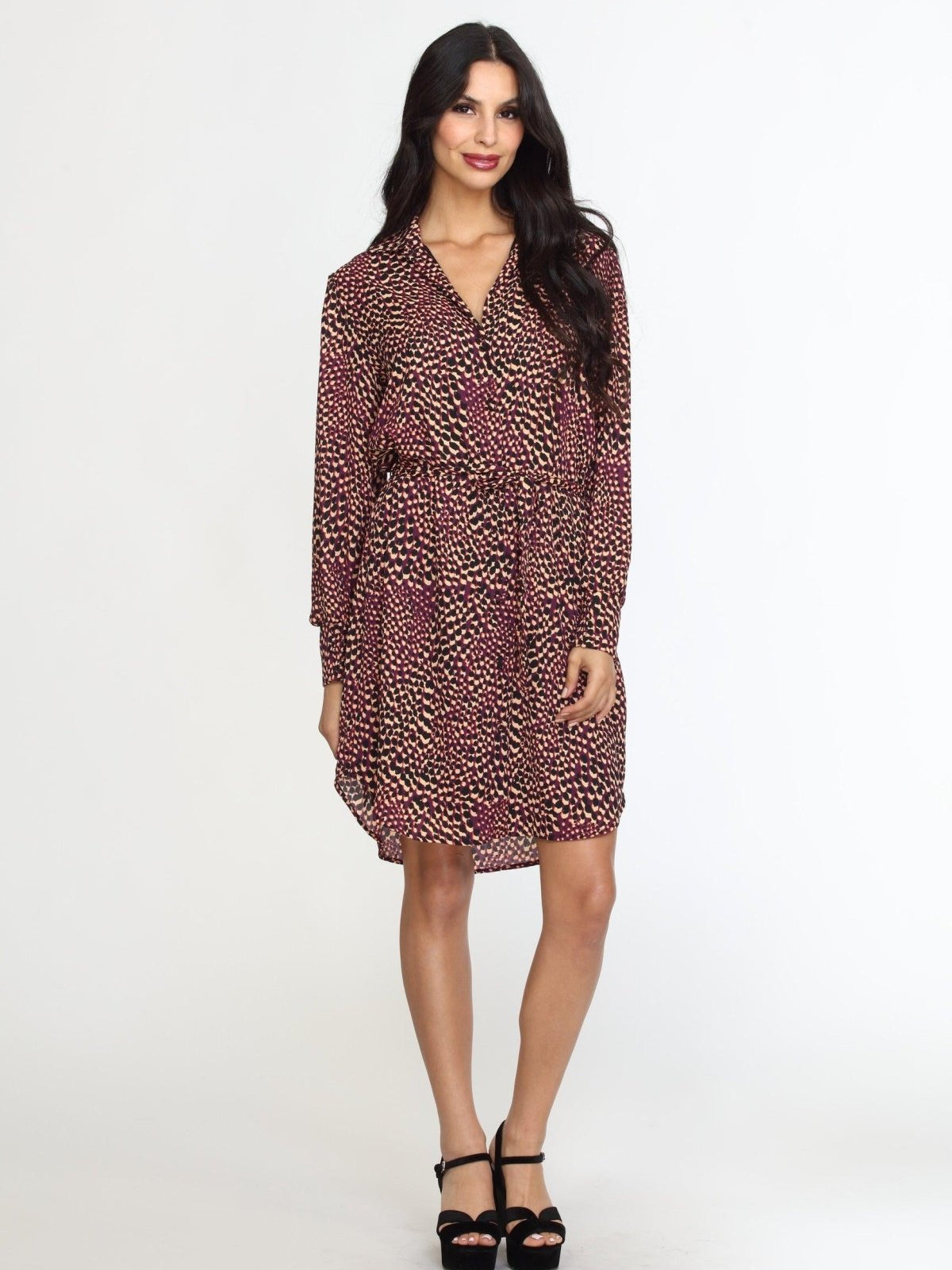 Cusco Belted Shirt Dress-FINAL SALE