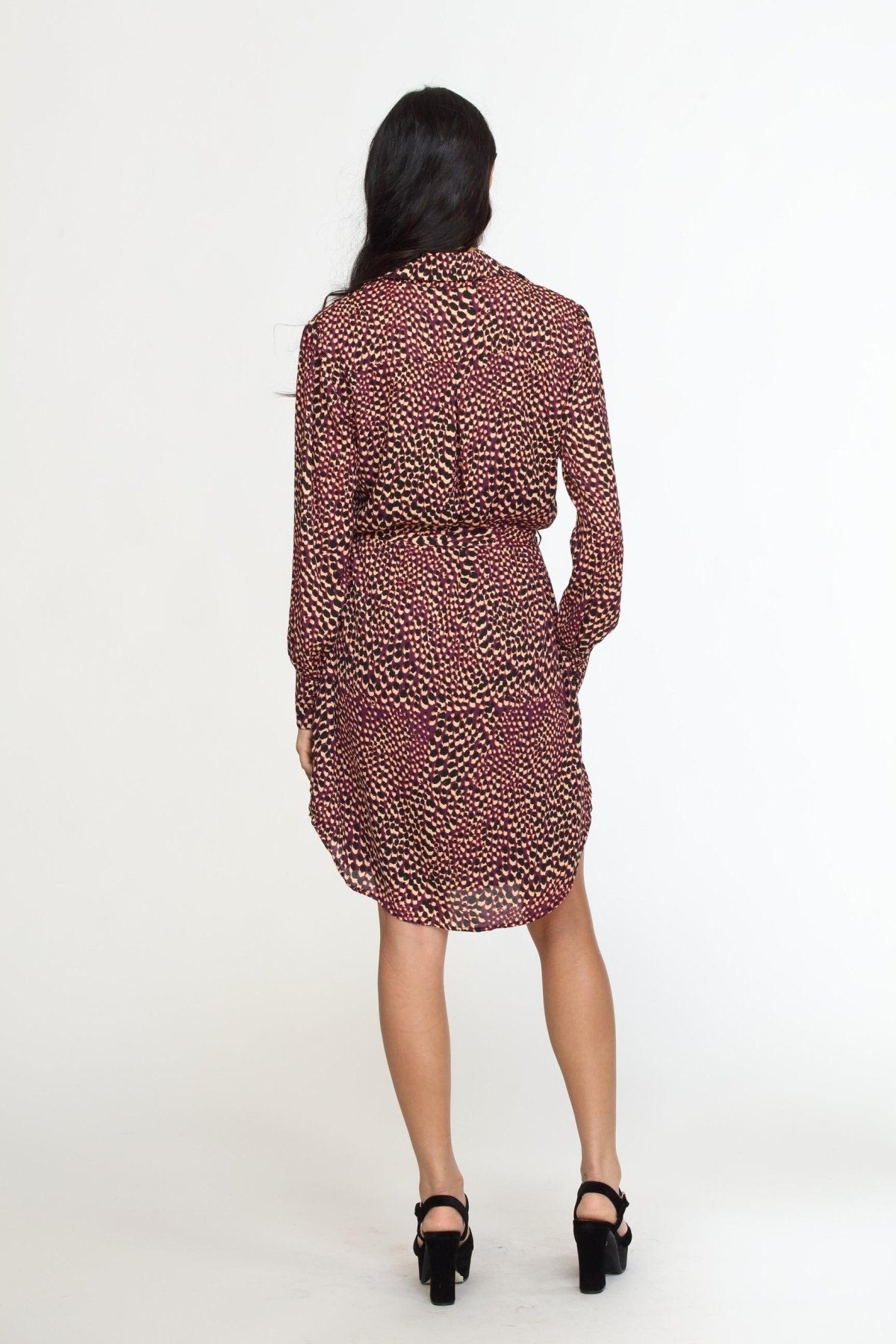 Cusco Belted Shirt Dress-FINAL SALE