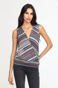 Guadalupe Stretch Surplice Top-FINAL SALE