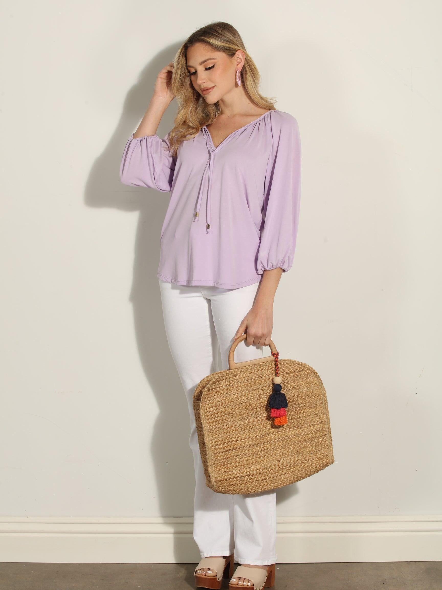Valeria Jute Handbag - FINAL SALE