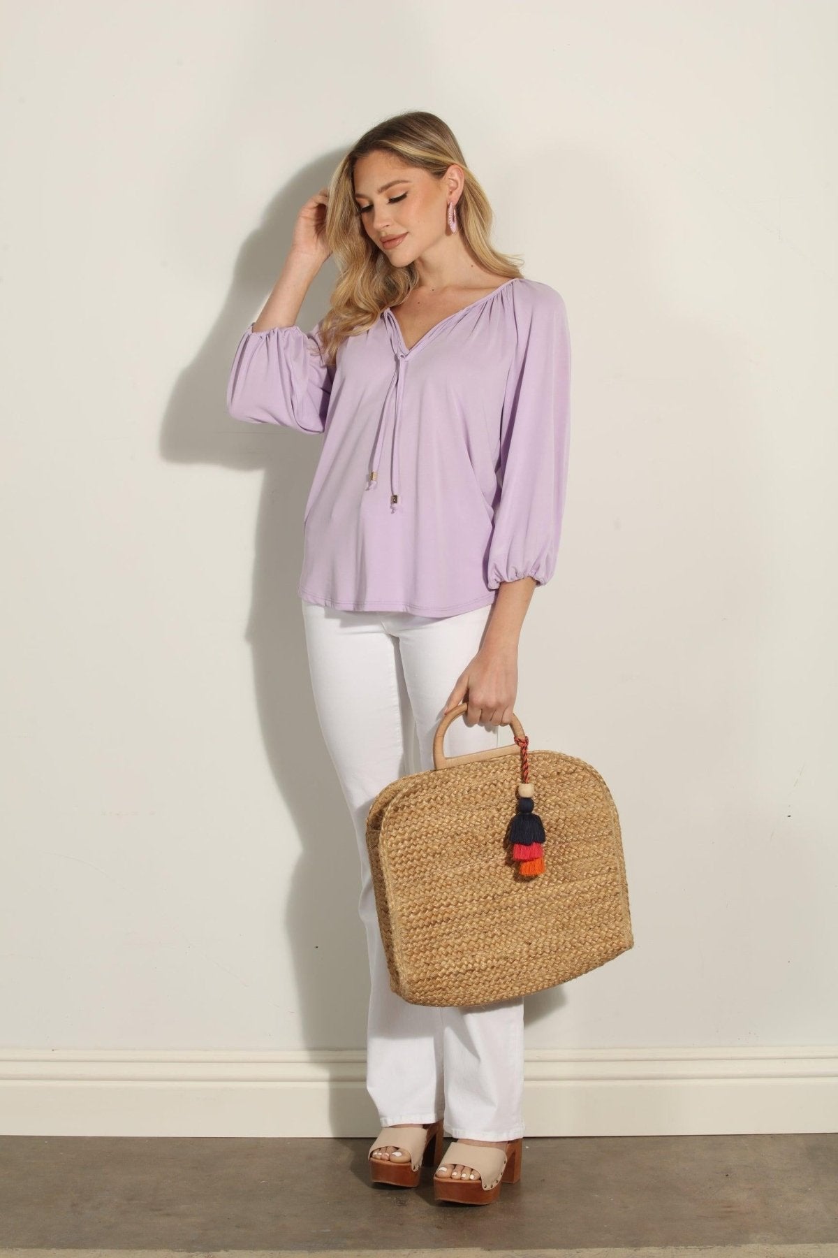 Valeria Jute Handbag - FINAL SALE