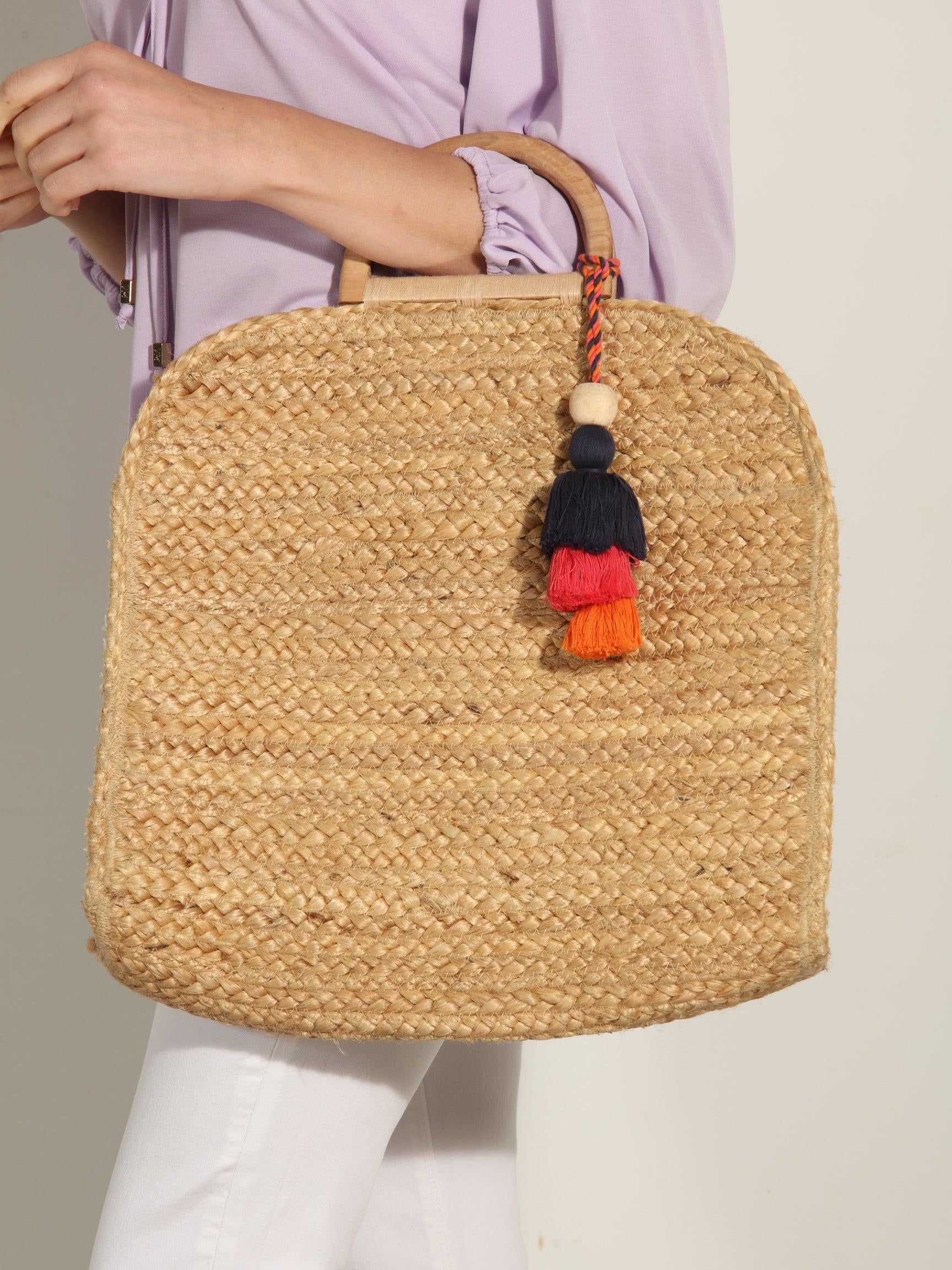 Valeria Jute Handbag - FINAL SALE