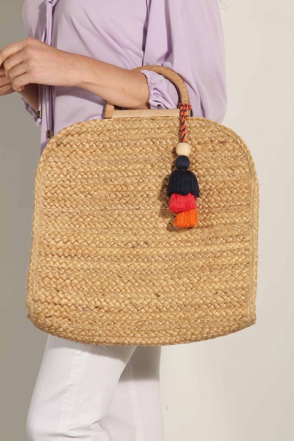 Valeria Jute Handbag - FINAL SALE