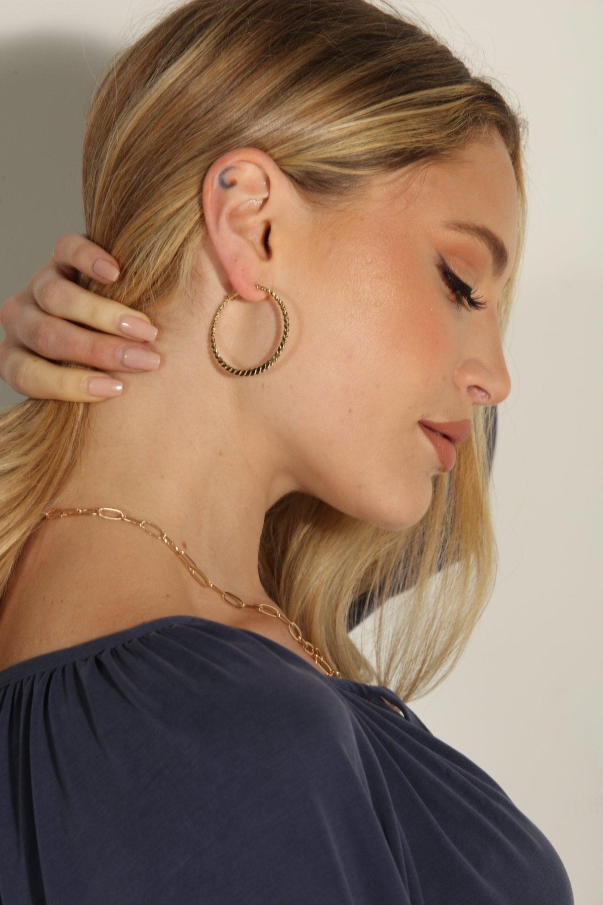 Daphne Hoop Earrings-FINAL SALE