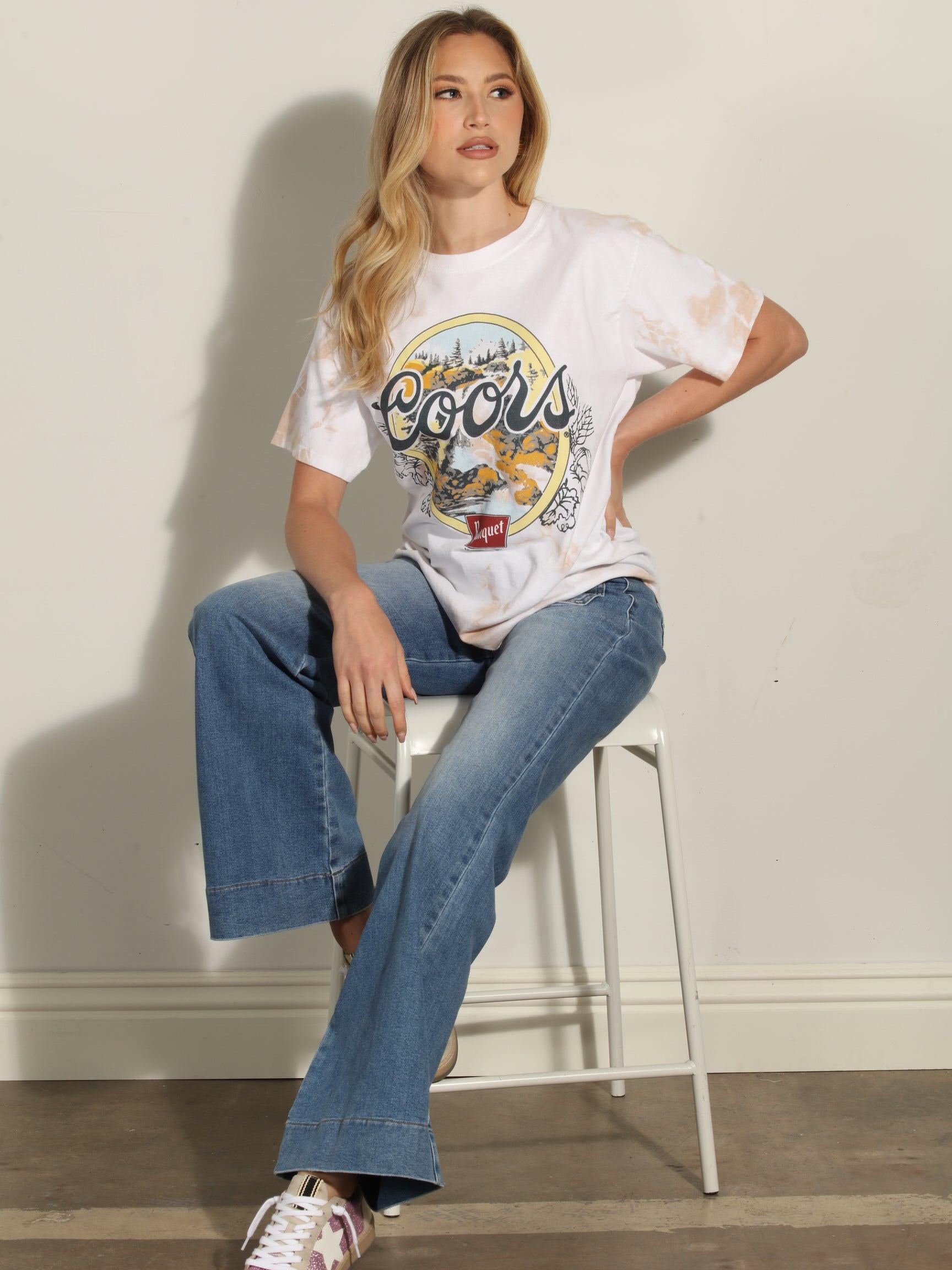 Coors Tie Dye Tee-FINAL SALE