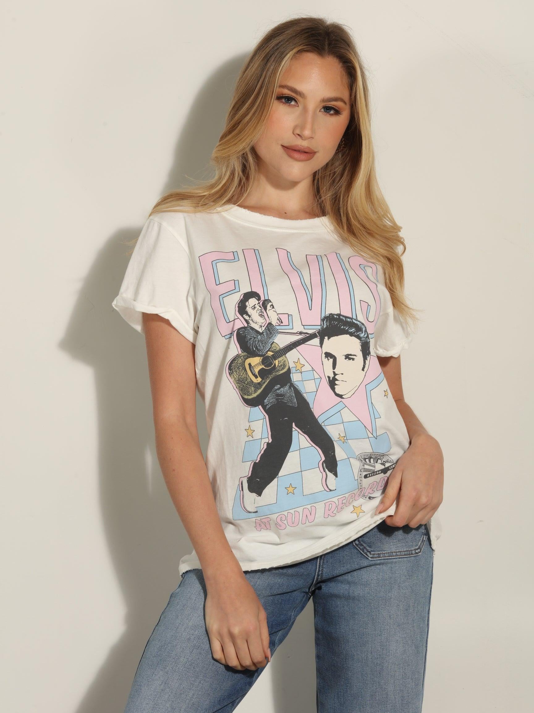 Elvis Presley X Sun Records Tee-FINAL SALE