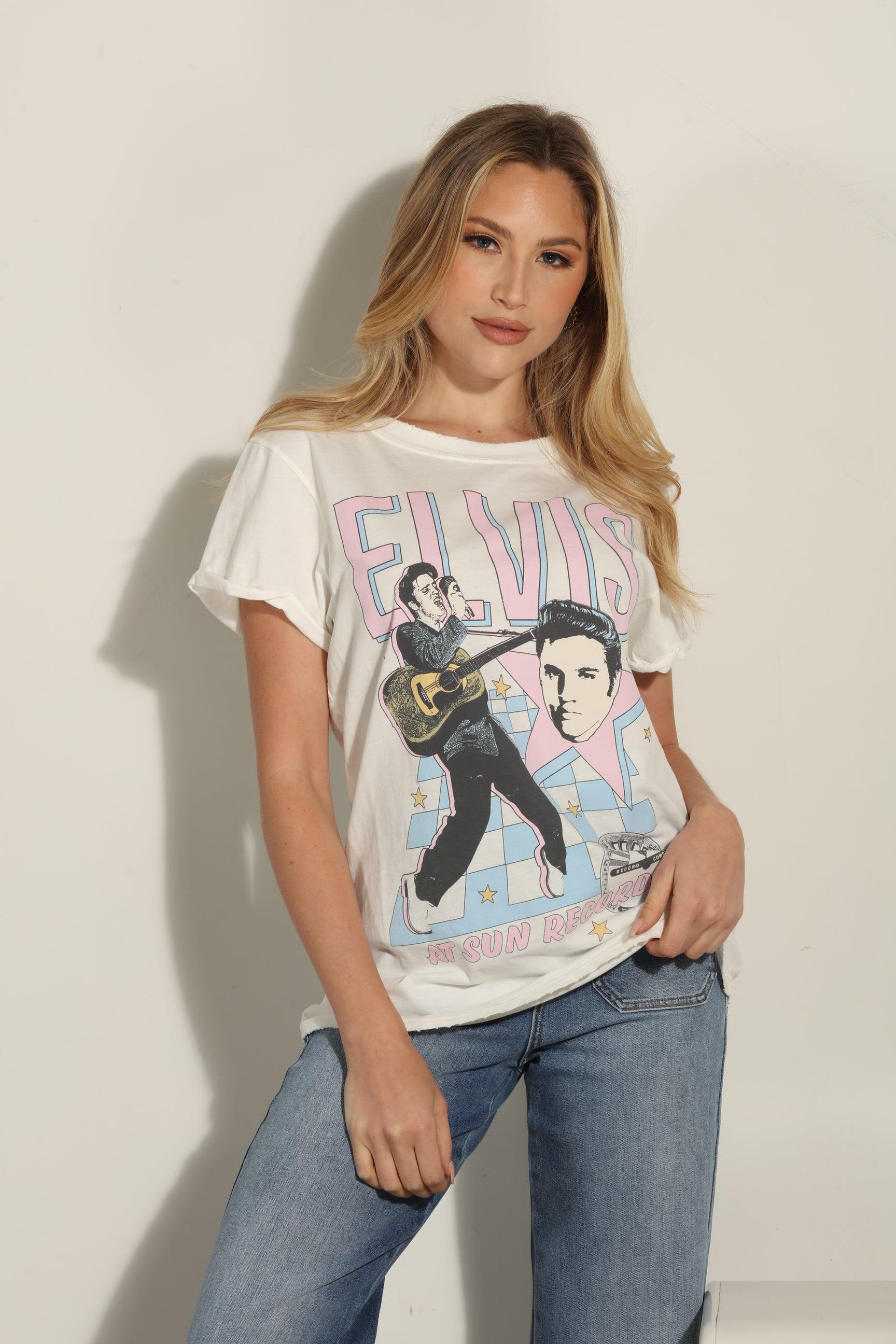 Elvis Presley X Sun Records Tee-FINAL SALE