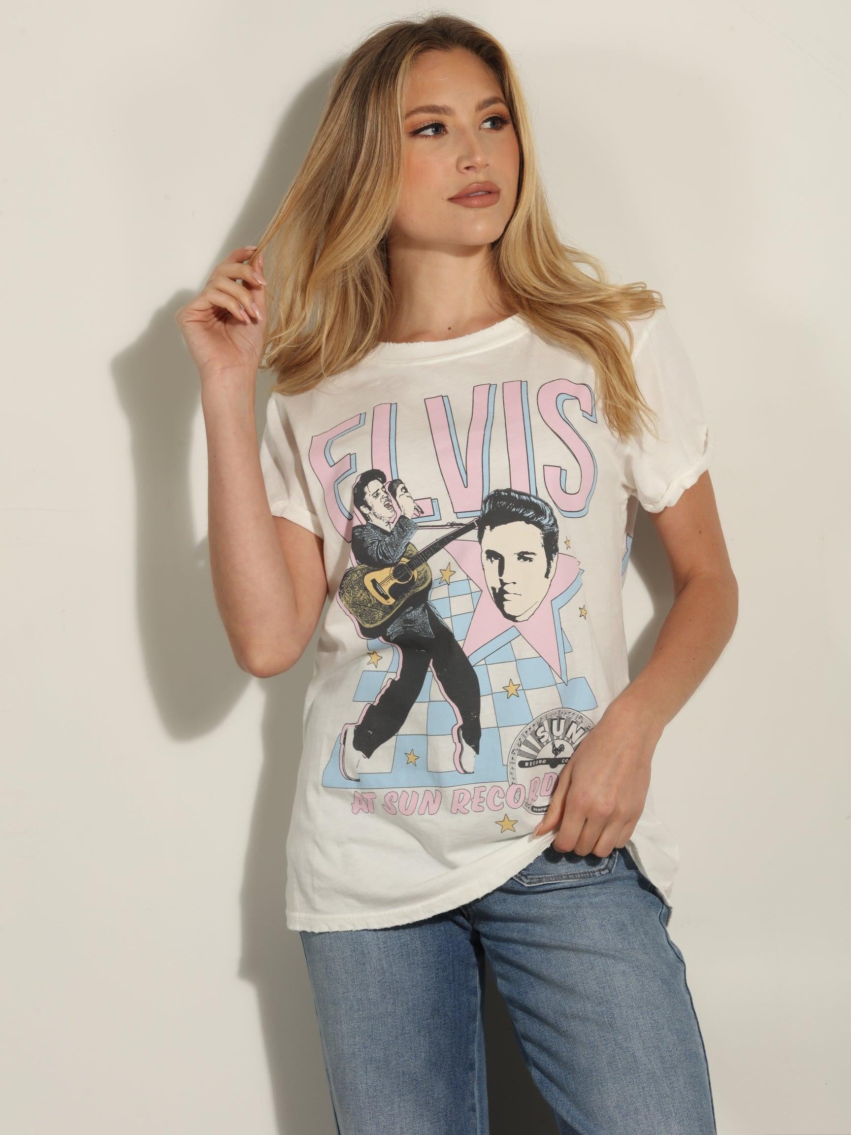 Elvis Presley X Sun Records Tee-FINAL SALE