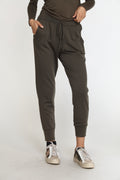 Olive Soft French Terry Joggers - FINAL SALE