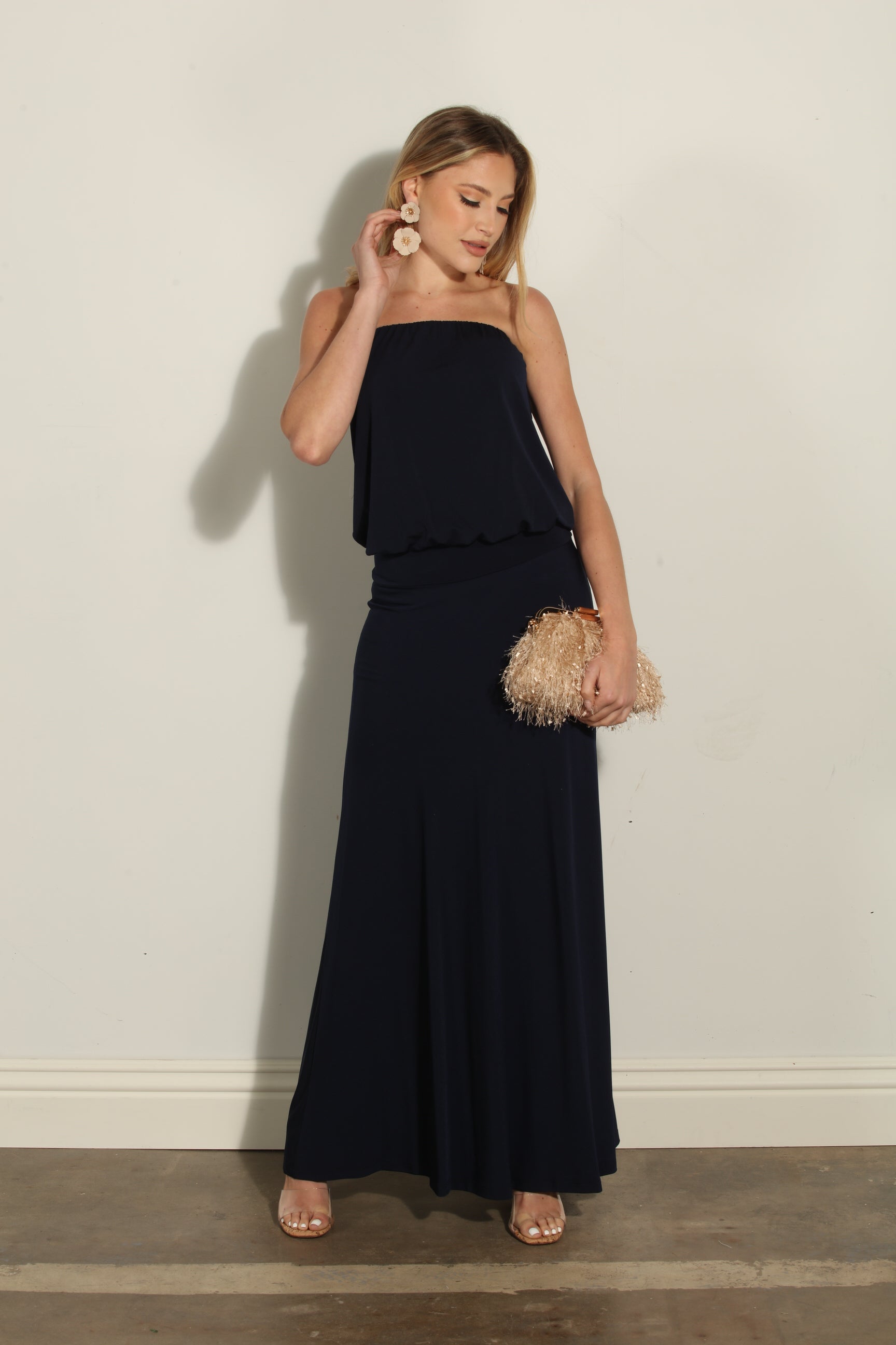 Strapless 2025 stretch dress