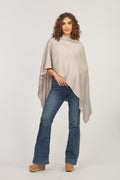Light Tan Throw-On Poncho-BEST SELLER