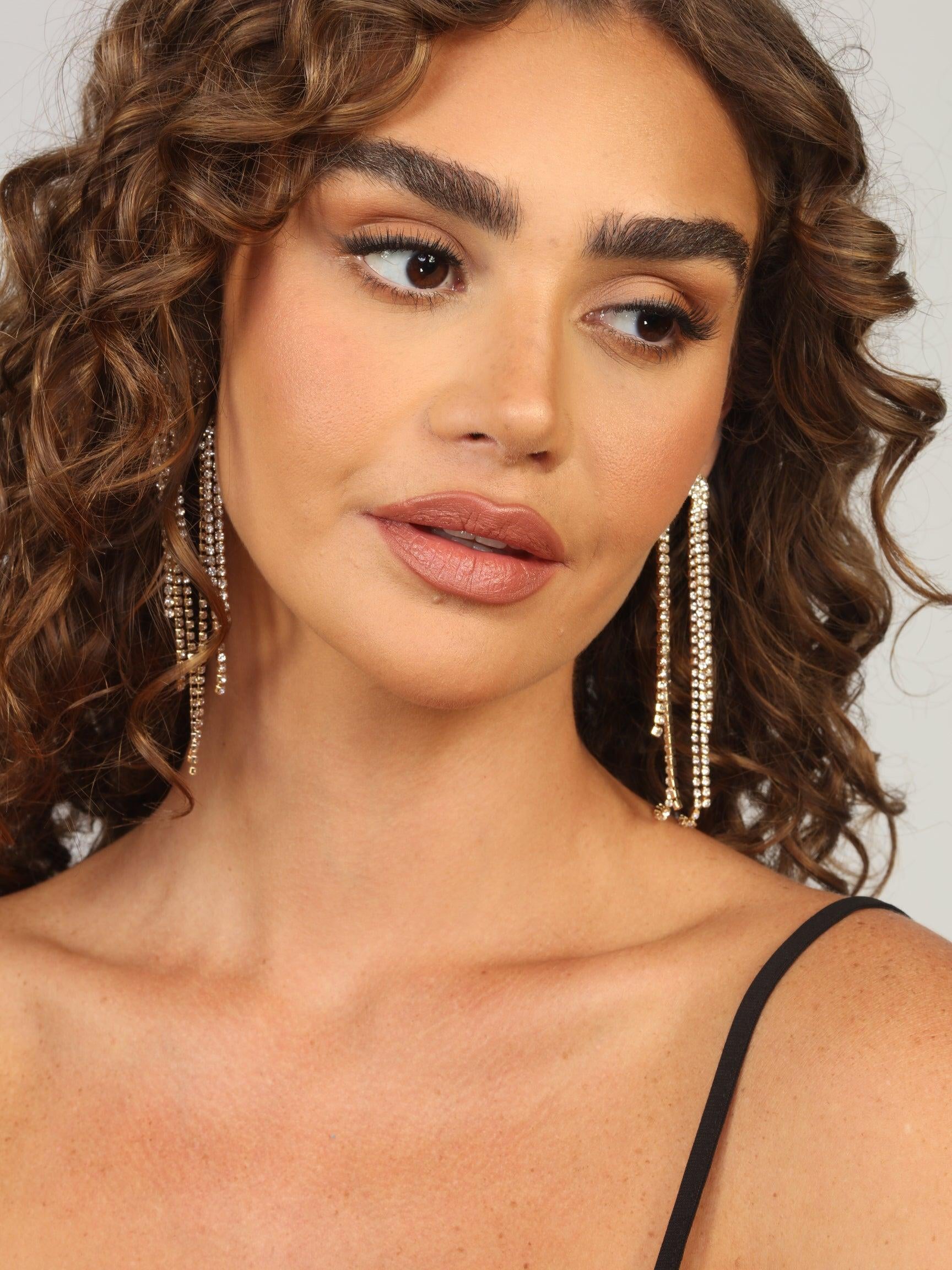 Cynthia Long Sparkle Earrings