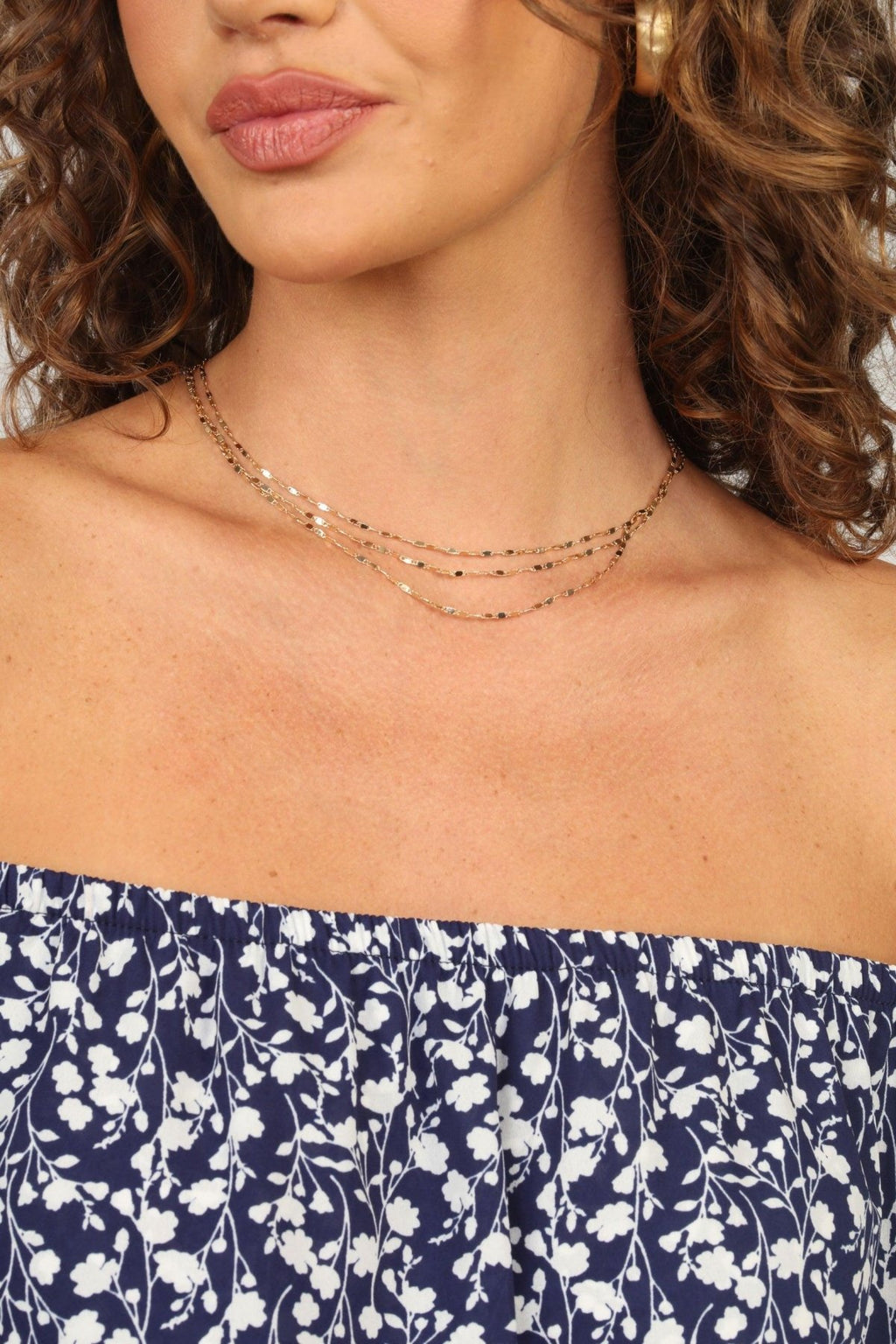 Vanessa Delicate 3-Layer Necklace