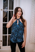 Rhythm Knotted Halter Blouse-FINAL SALE