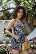McKinley Stretch Tank Romper-FINAL SALE